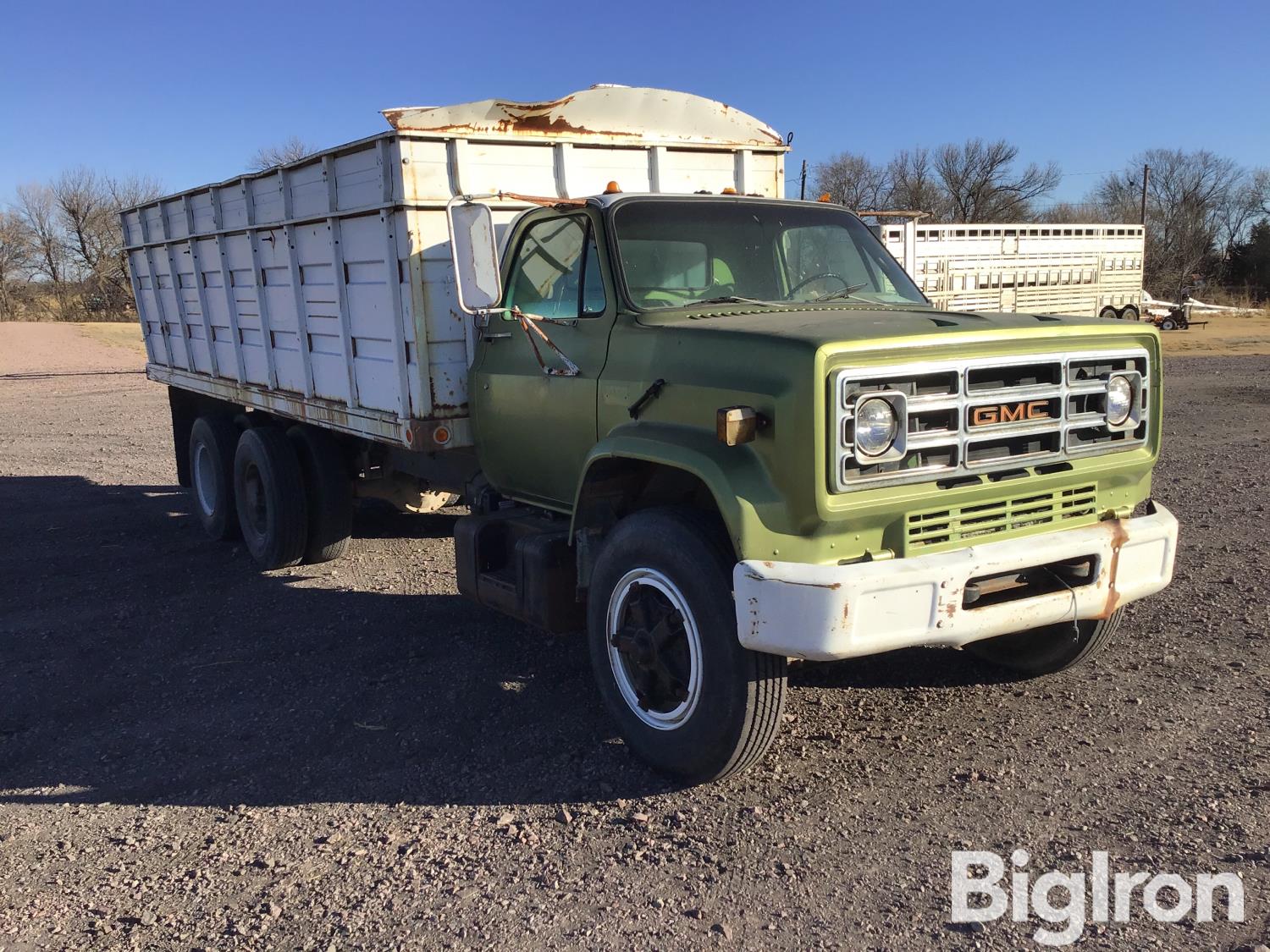 1975 GMC T/A Grain Truck BigIron Auctions