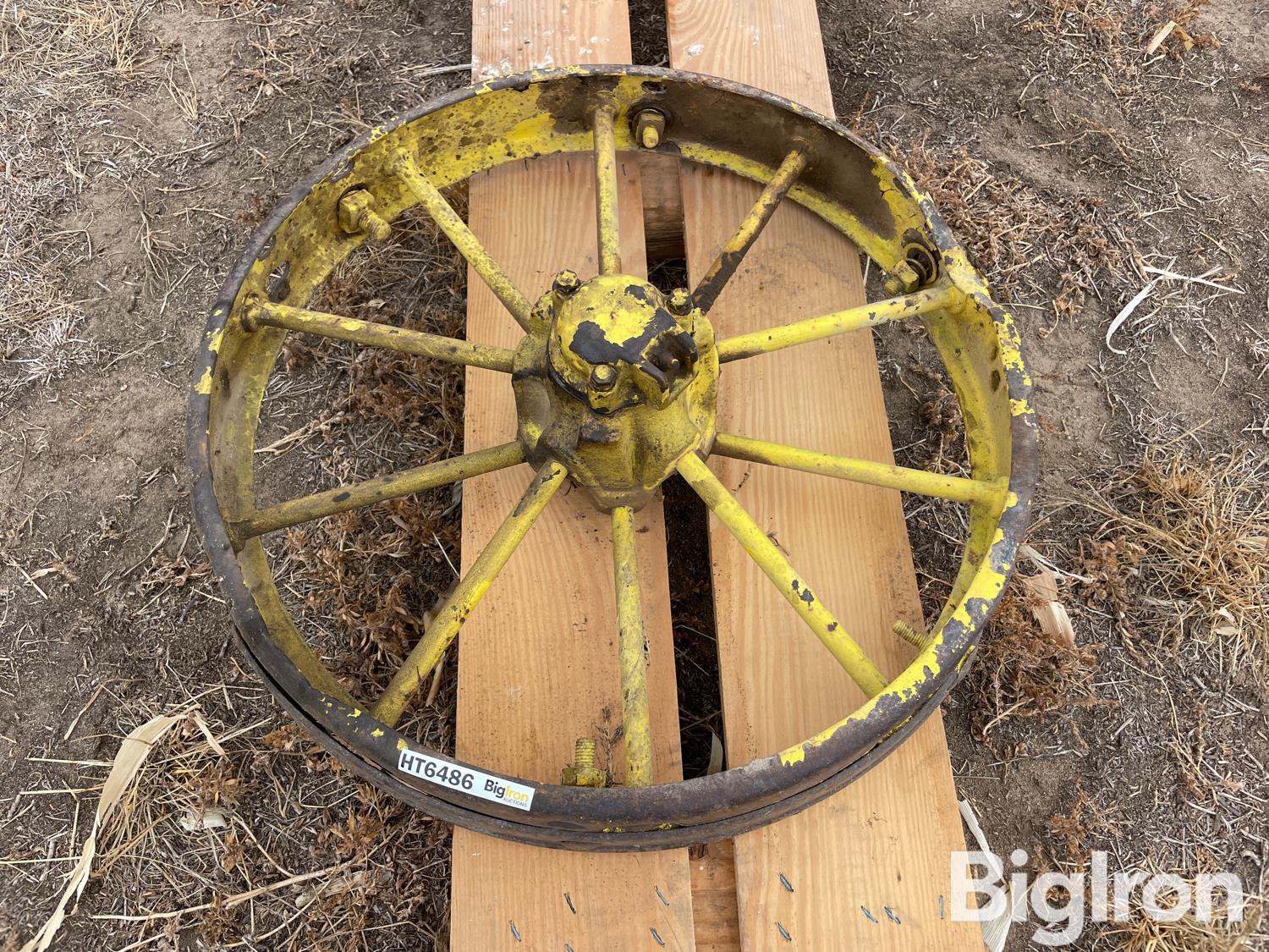 John Deere B Front Steel Tractor Wheel BigIron Auctions