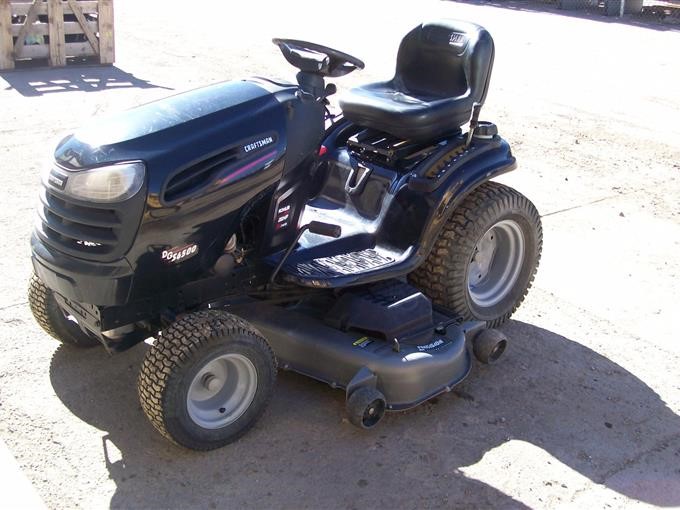 Craftsman 6500 shop lawn tractor