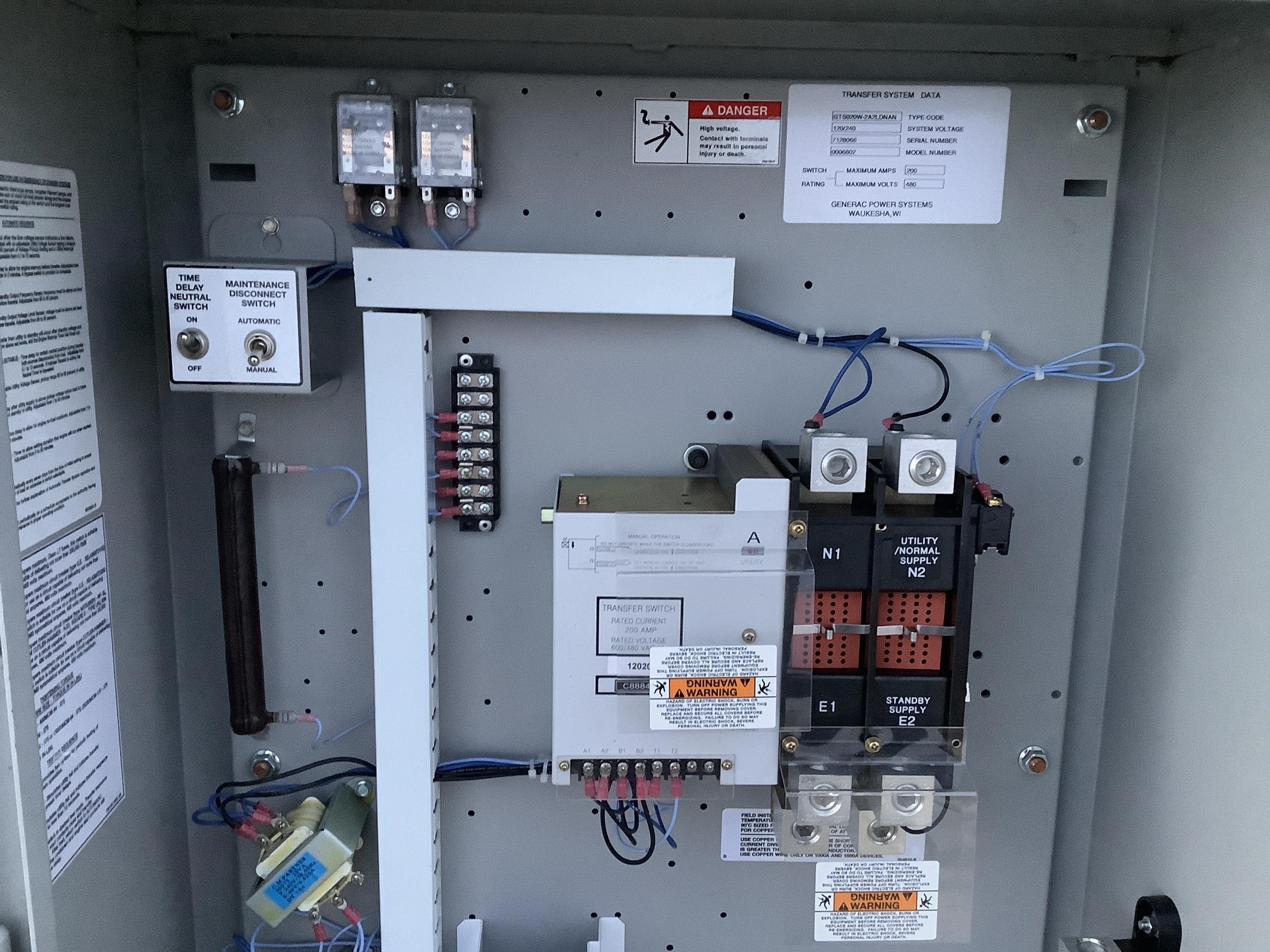 Generac GTS Series Automatic Transfer Switch BigIron Auctions