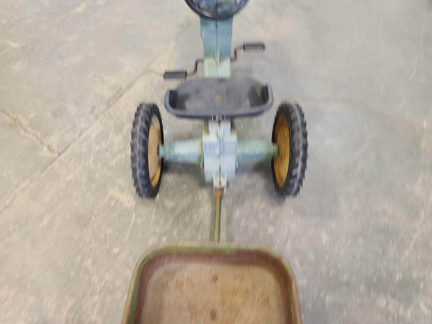 John Deere Toy Tractor & Wagon BigIron Auctions