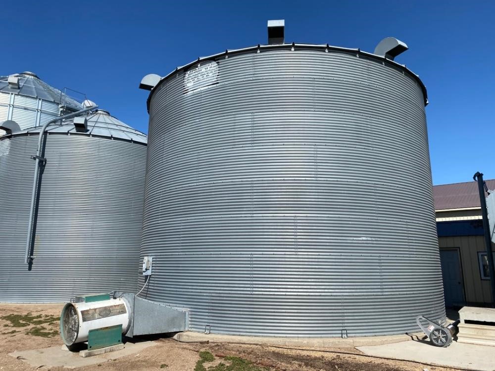 Circle 15,000 Bushel Grain Bin BigIron Auctions