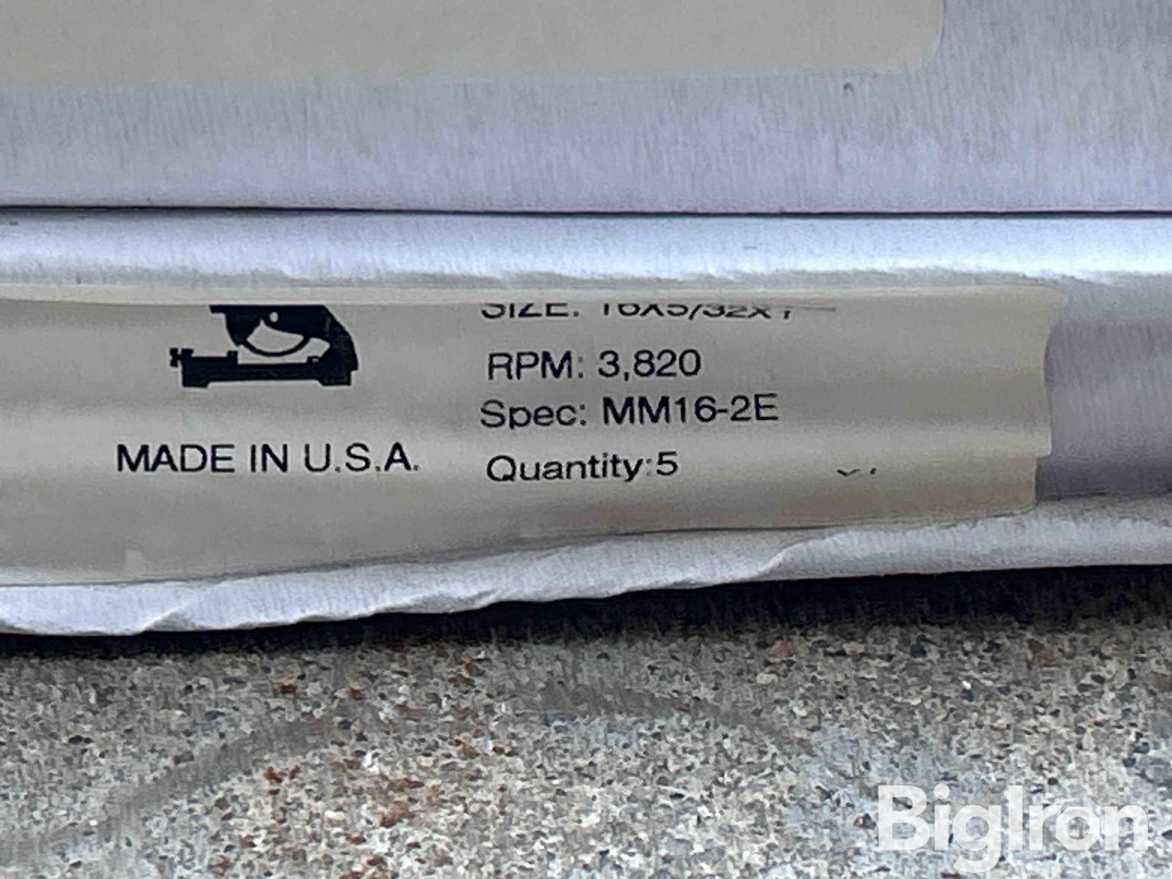 Metal Master 16” Abrasive Saw Blades BigIron Auctions