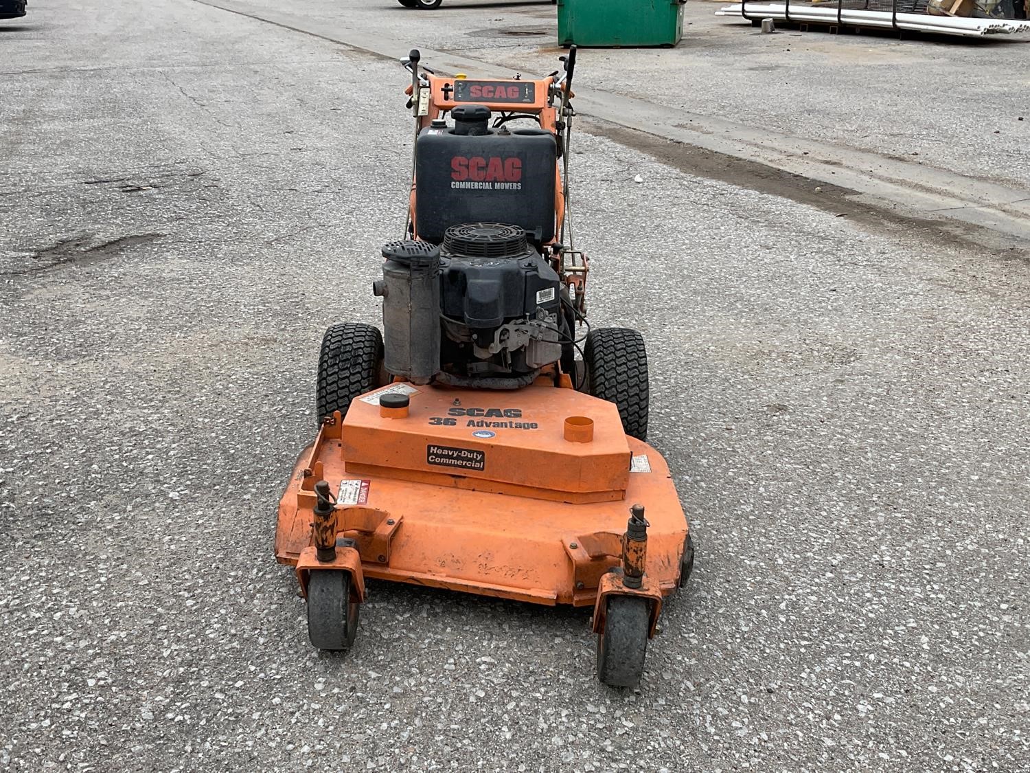 Scag SWZT 36 Hydro Drive Walk behind Commercial Mower BigIron Auctions