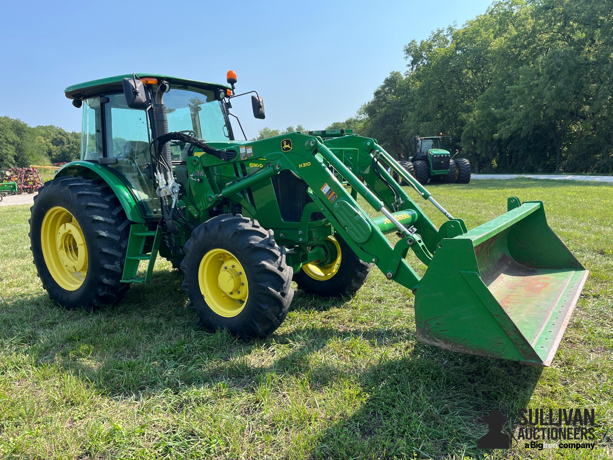 2014 John Deere 6130D MFWD Tractor W/Loader BigIron Auctions