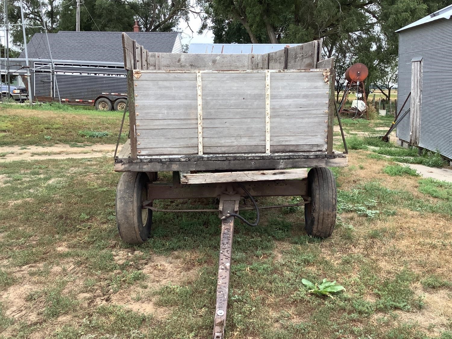 Wooden Barge Wagon BigIron Auctions