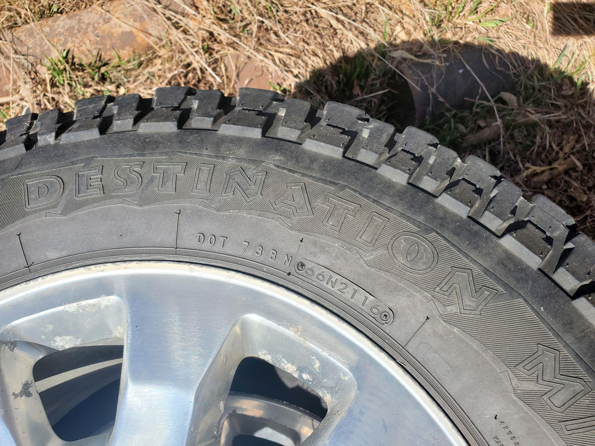 Firestone Destination M/T 275/70R18 Tires And Rims BigIron Auctions