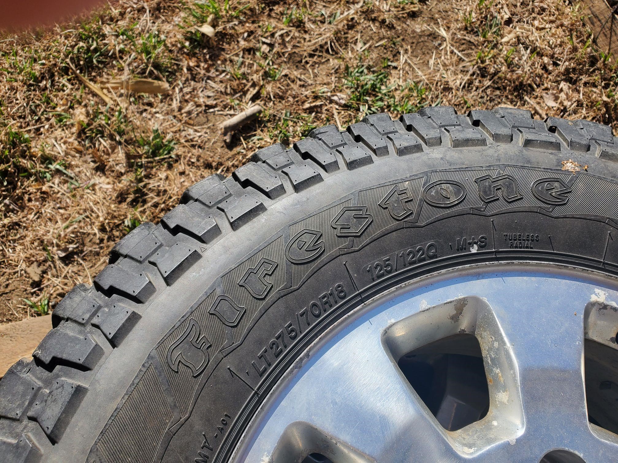 Firestone Destination M/T 275/70R18 Tires And Rims BigIron Auctions