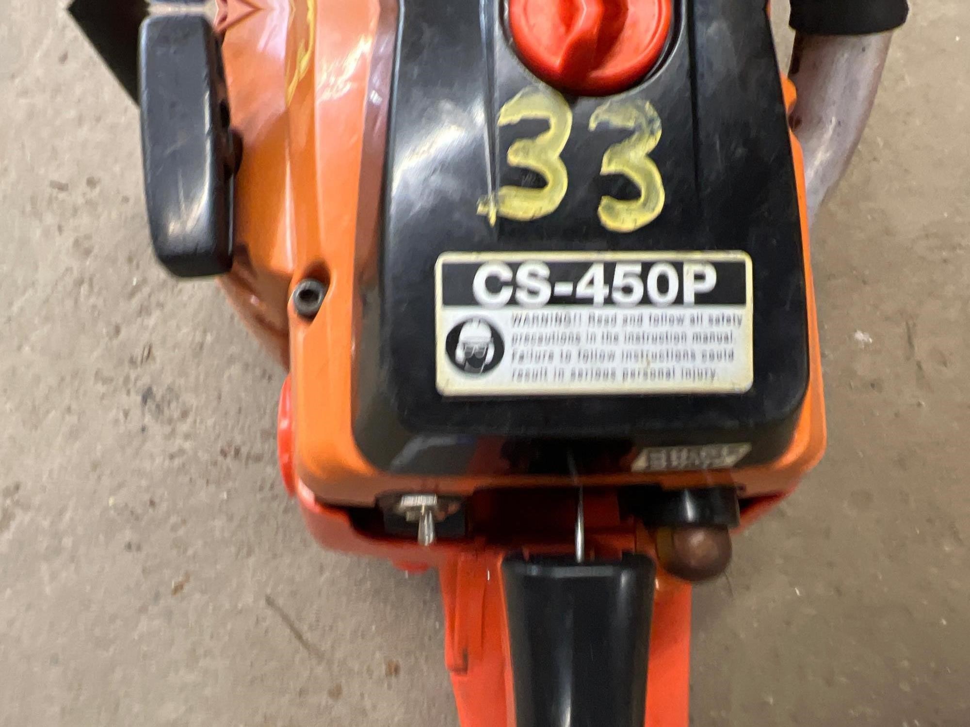 Echo CS500P/ CS450P Chain Saws BigIron Auctions