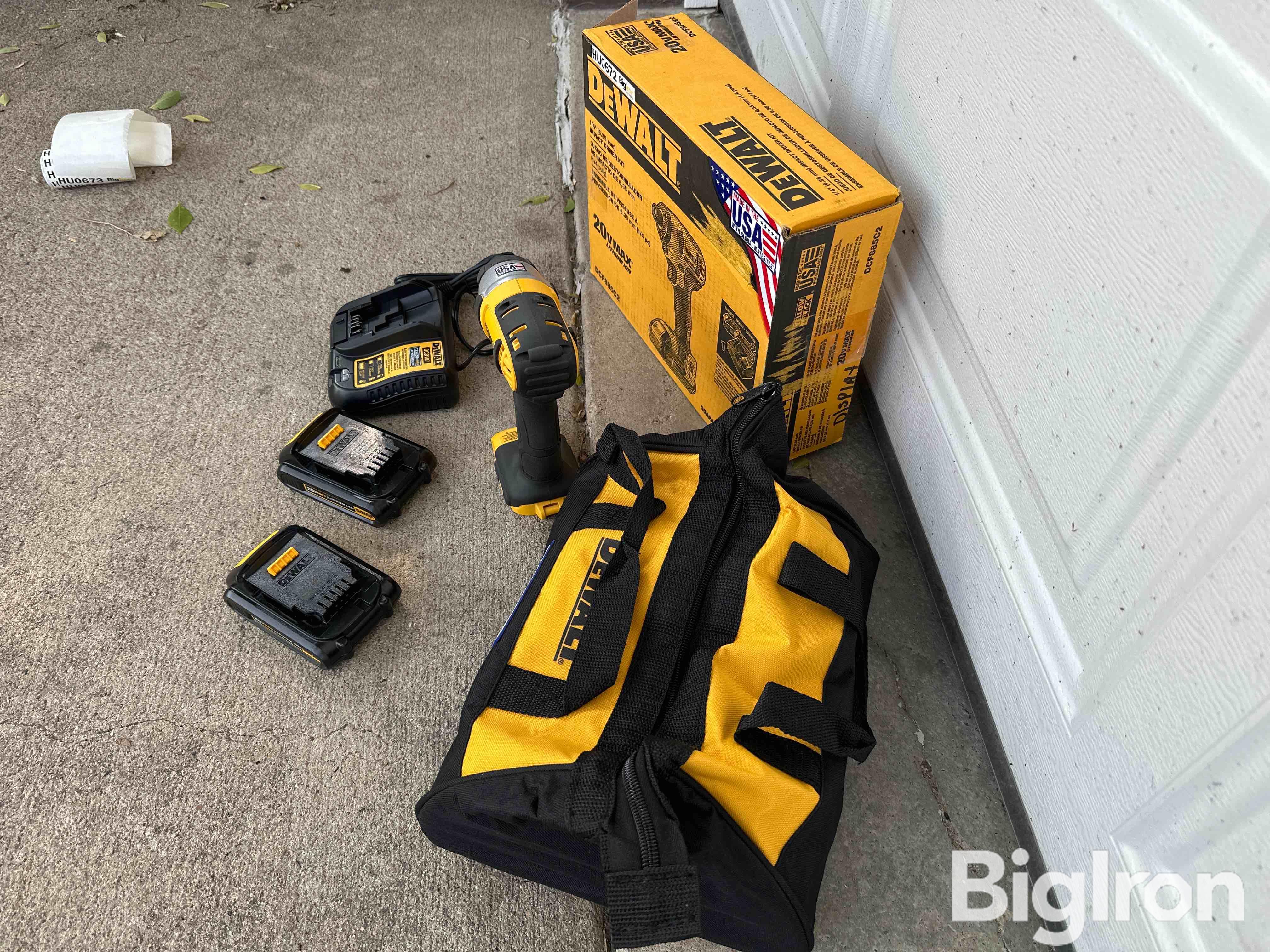 Dewalt Impact Driver Kit BigIron Auctions