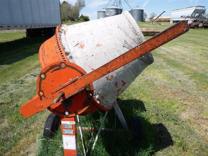 Canoga 100 A G H Portable 1 Sack Cement Mixer BigIron Auctions