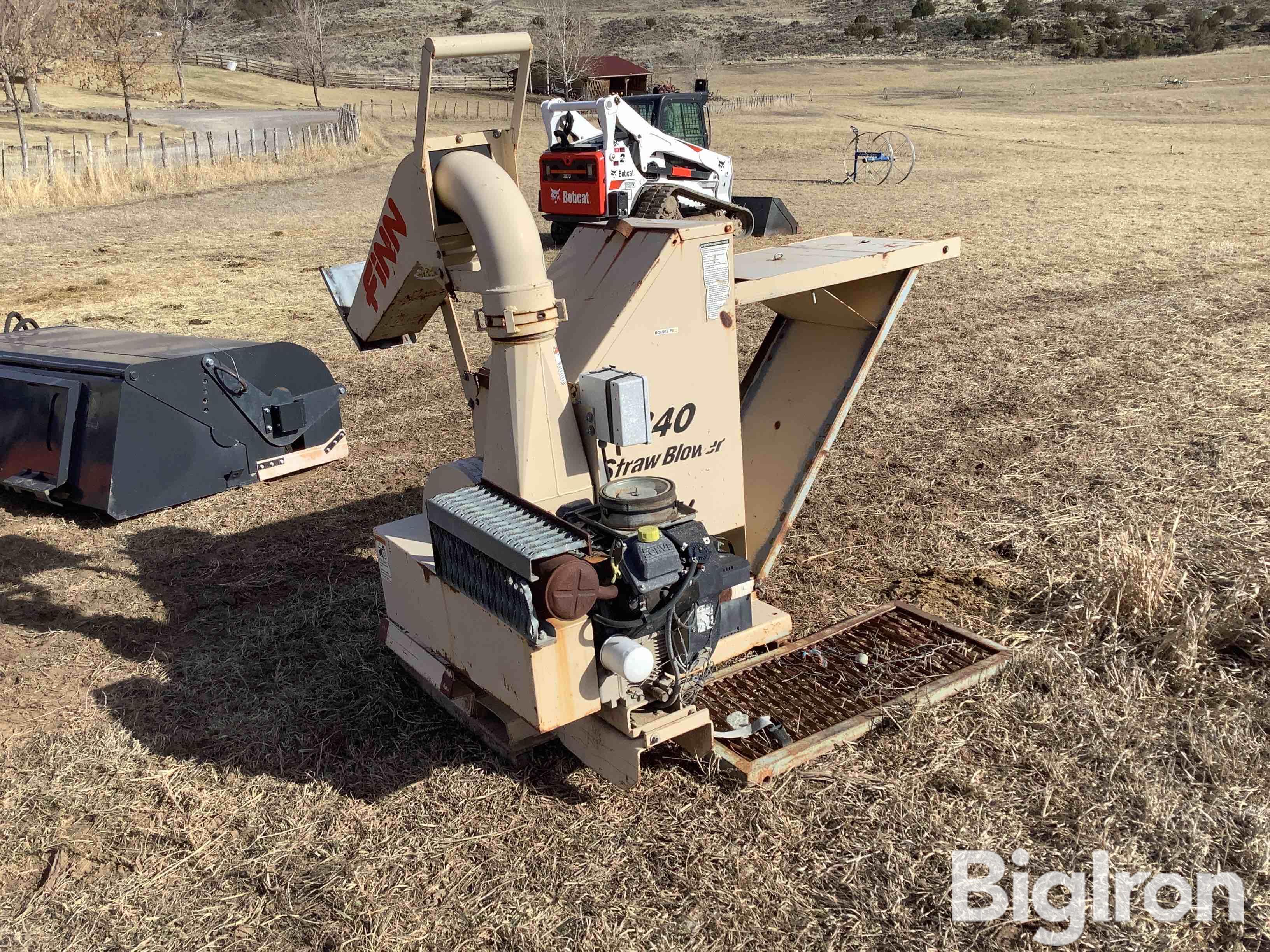 Finn B40 Straw Blower BigIron Auctions