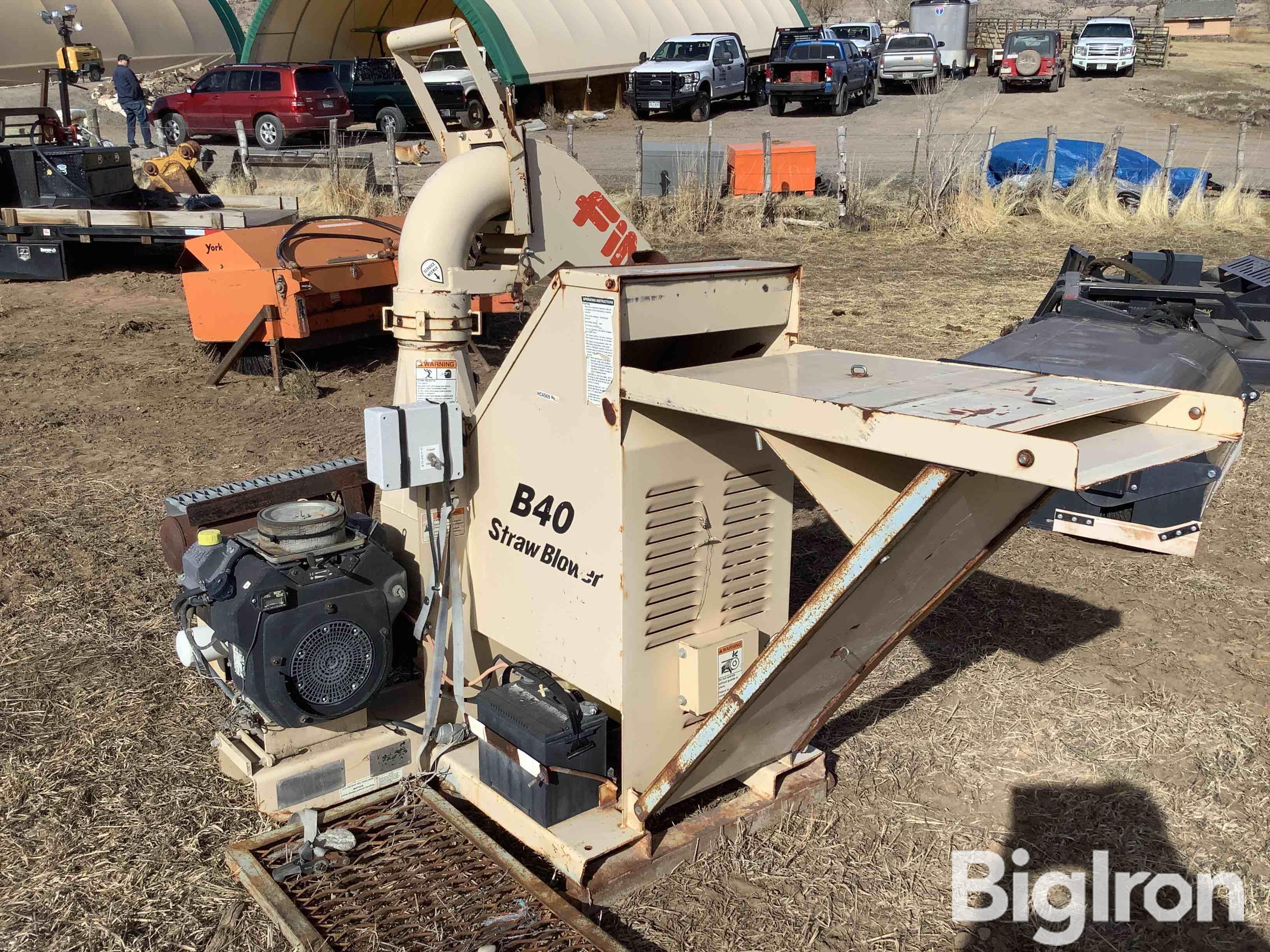 Finn B40 Straw Blower BigIron Auctions