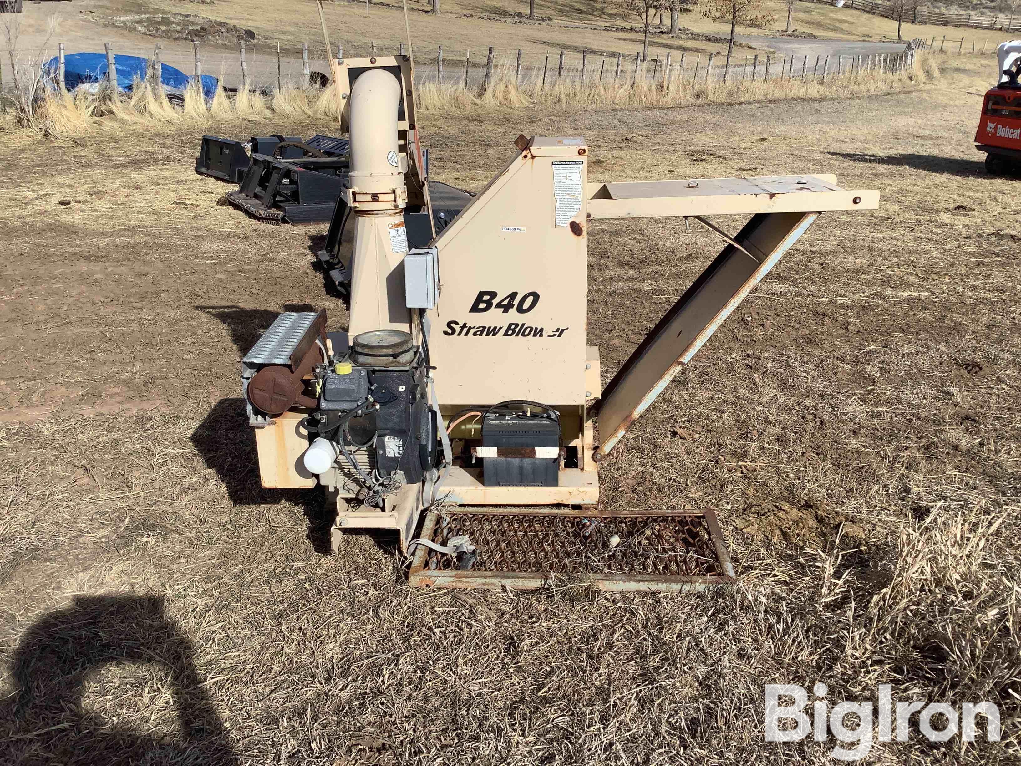 Finn B40 Straw Blower BigIron Auctions