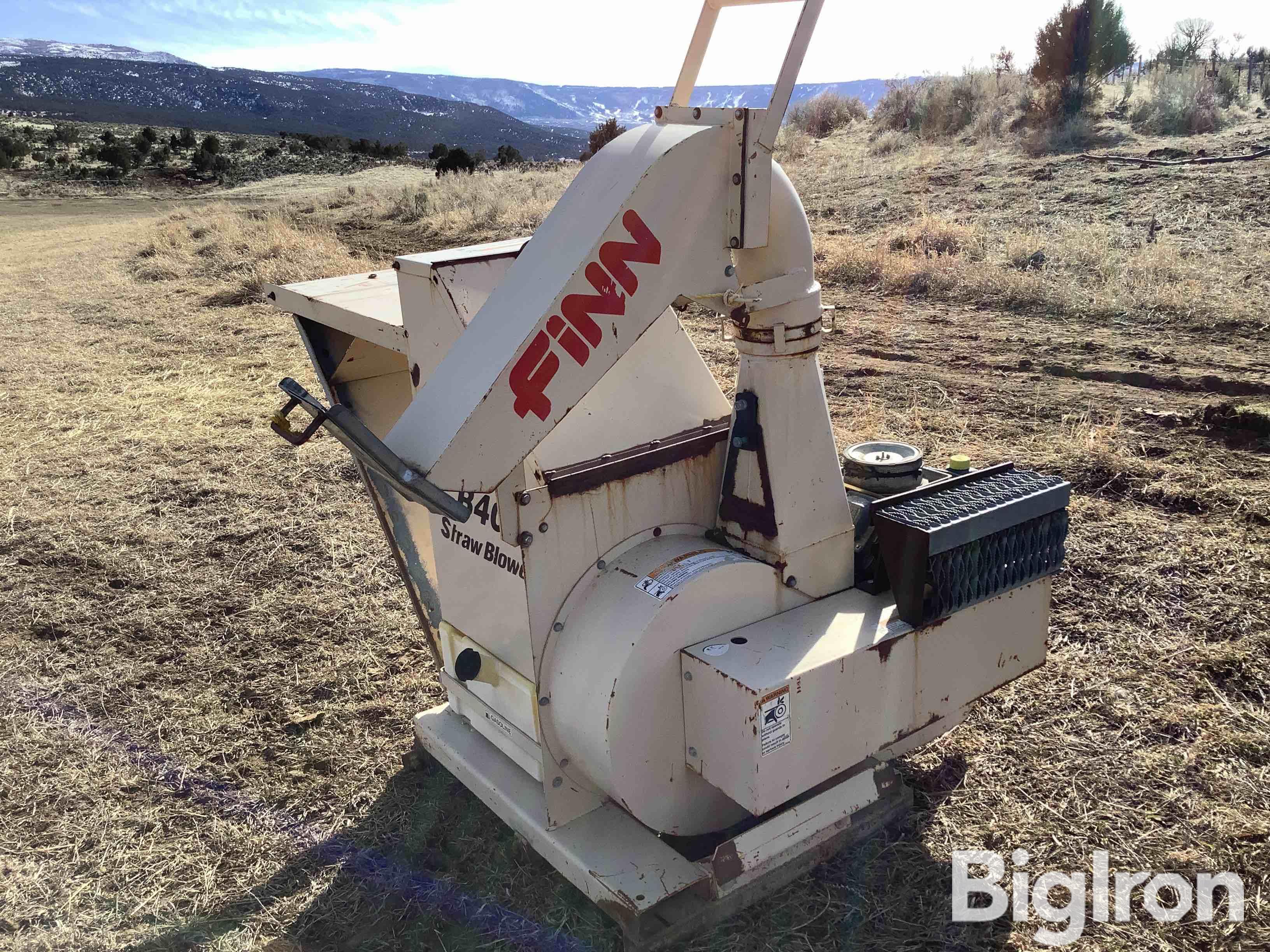 Finn B40 Straw Blower BigIron Auctions