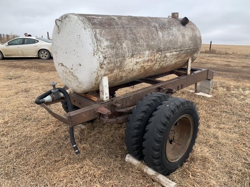 500 Gal Propane Tank Trailer BigIron Auctions