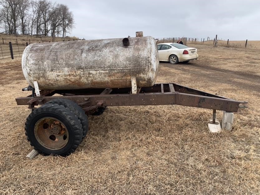 500 Gal Propane Tank Trailer BigIron Auctions