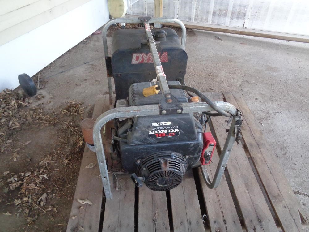 Honda GX610 V-Twin 18.0 Gas Generator BigIron Auctions