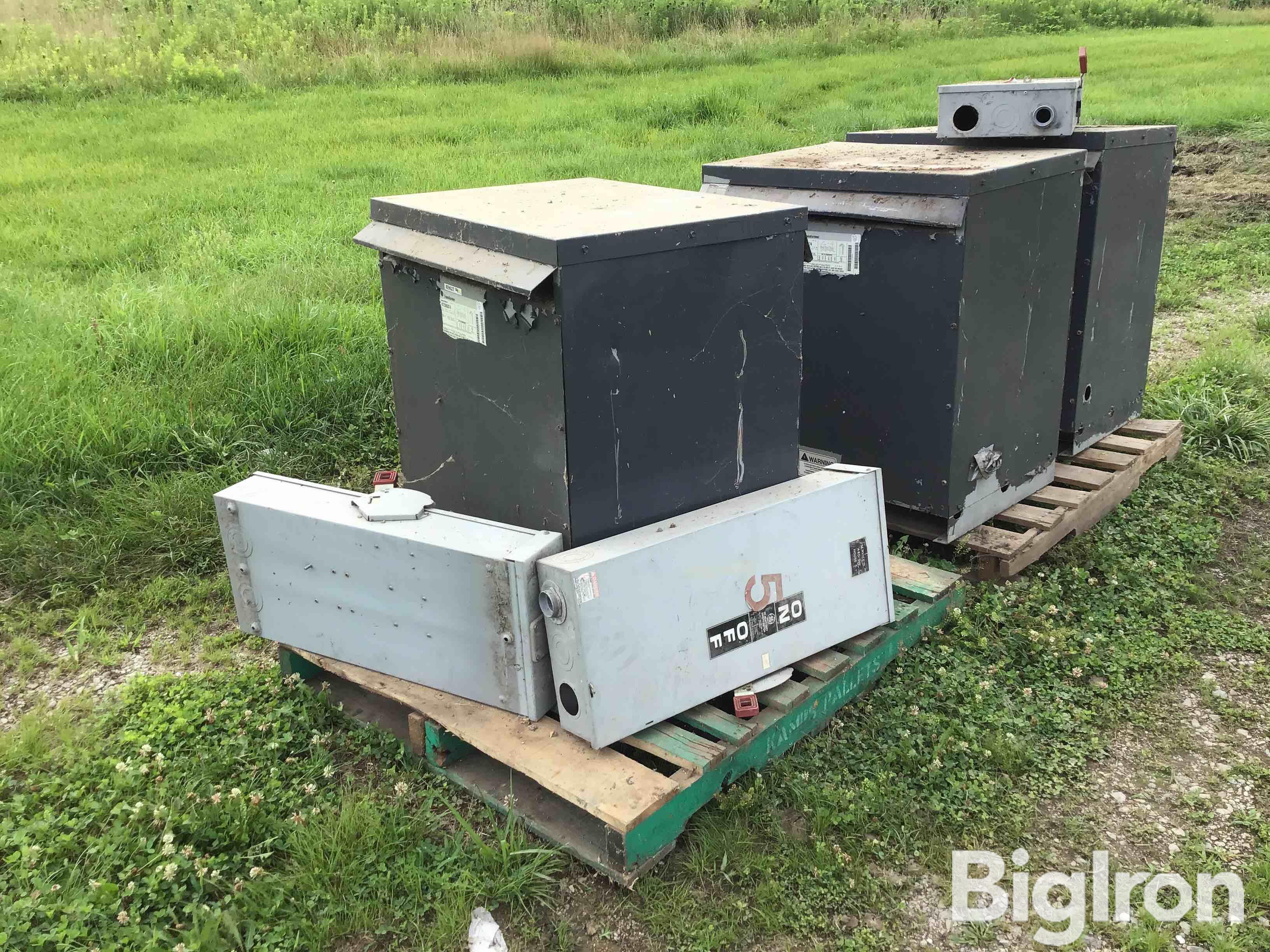 GE 3 Phase Transformers BigIron Auctions