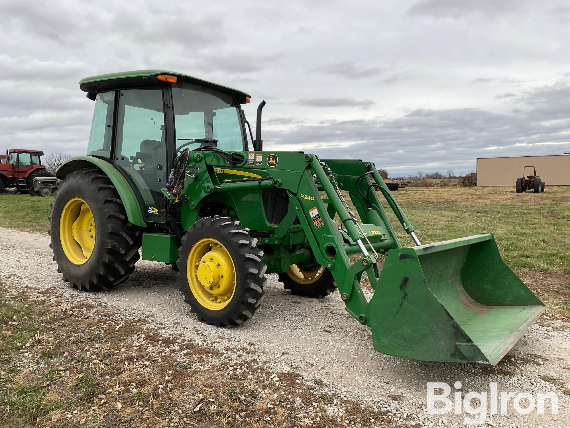 2018 John Deere 5055e Mfwd Tractor W Loader Bigiron Auctions