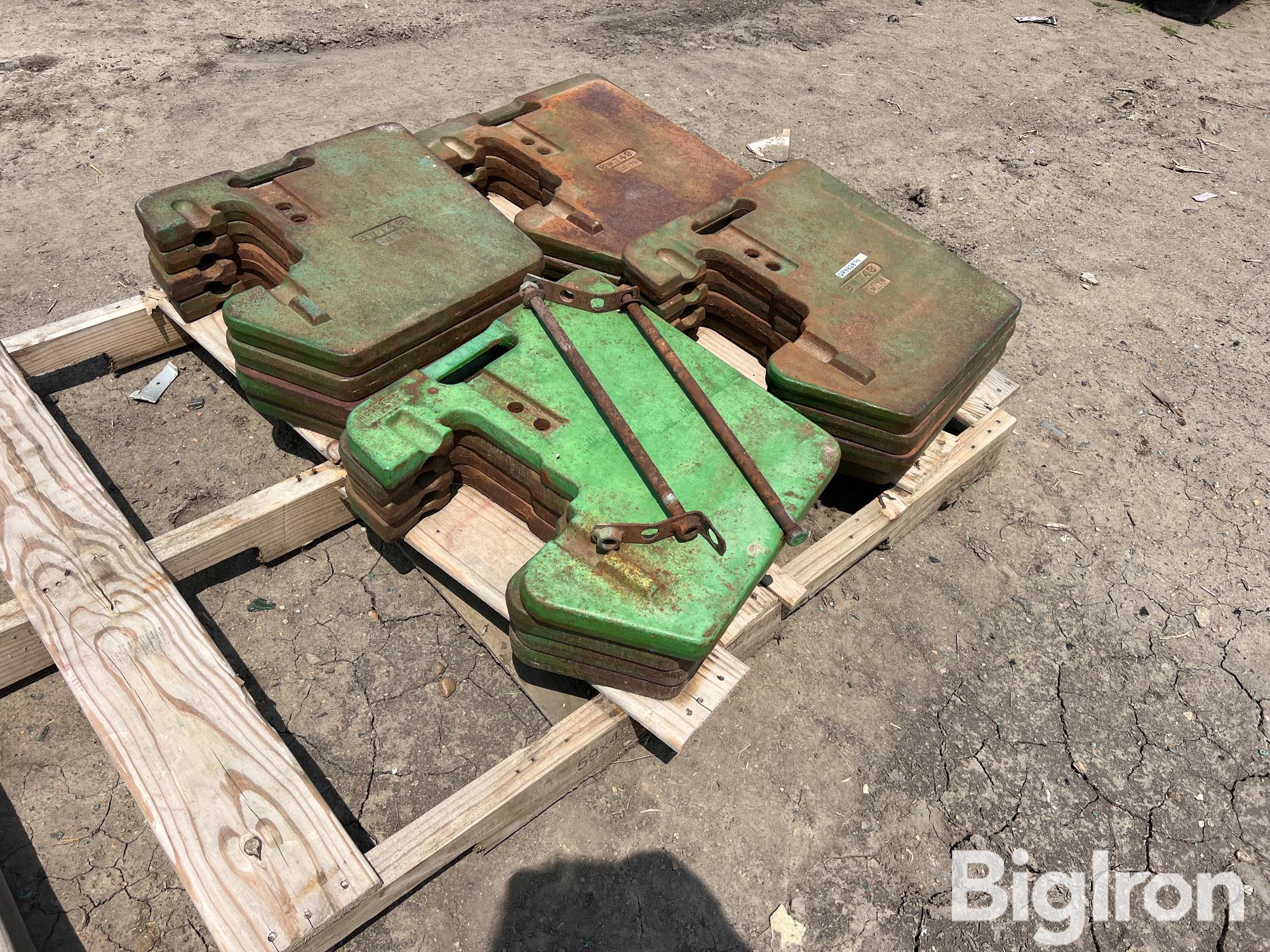 John Deere Suitcase Tractor Weights BigIron Auctions