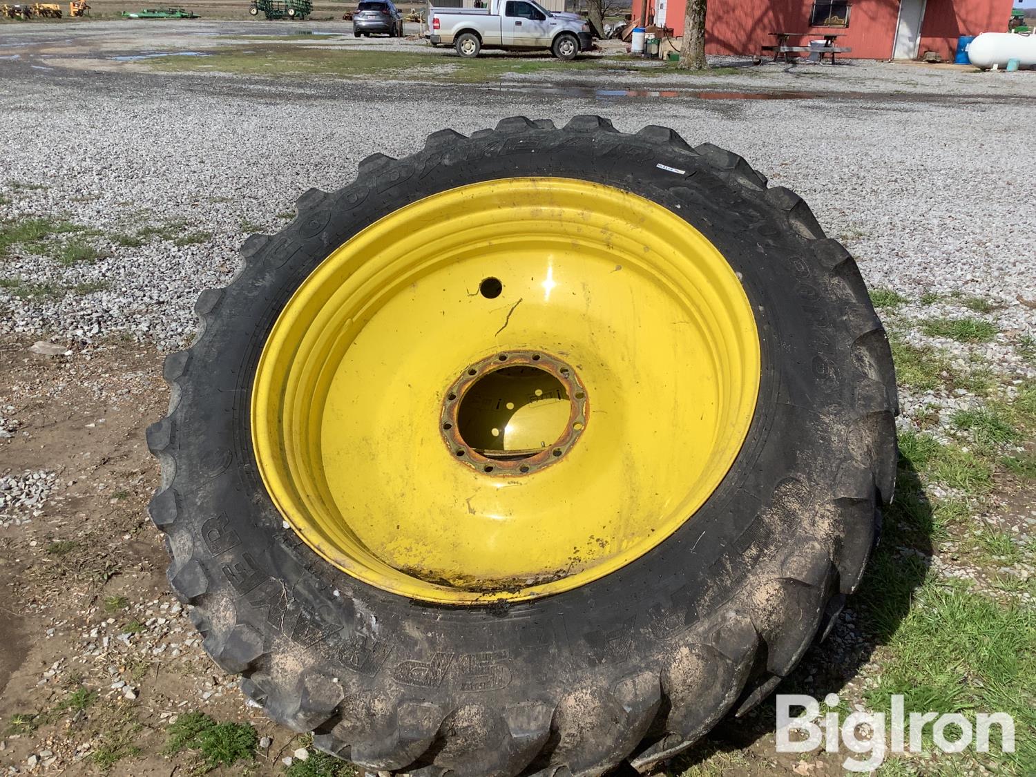 Goodyear Ultra Sprayer Vf R Tires W Rims Bigiron Auctions