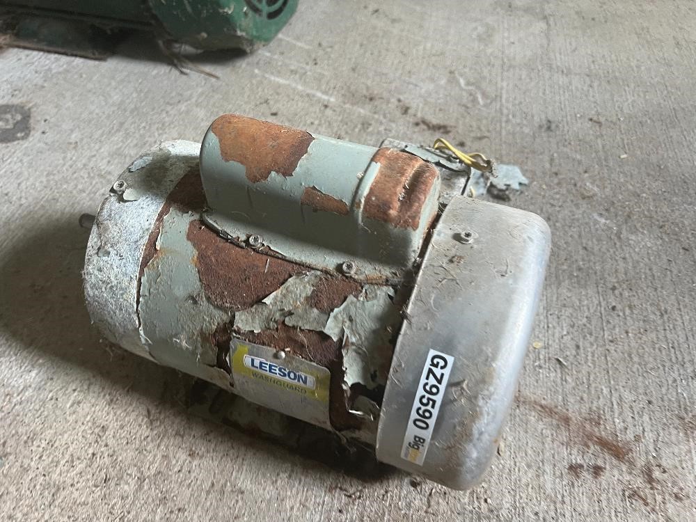 Leeson 1HP Electric Motor BigIron Auctions