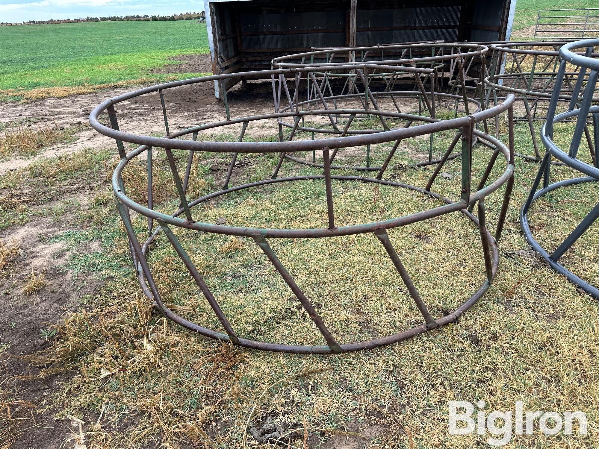 Steel Ring Livestock Bale Feeders BigIron Auctions