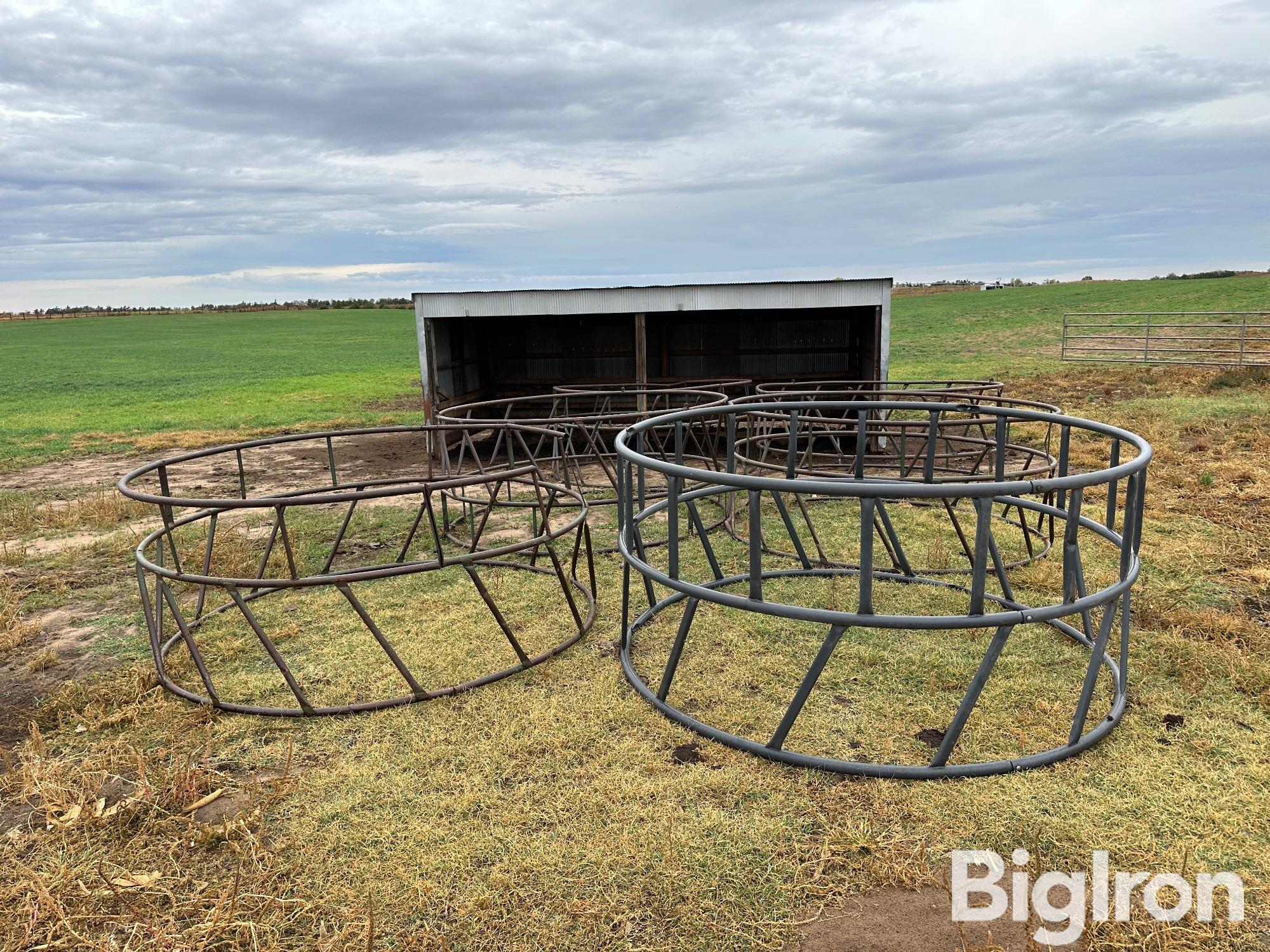 Steel Ring Livestock Bale Feeders BigIron Auctions