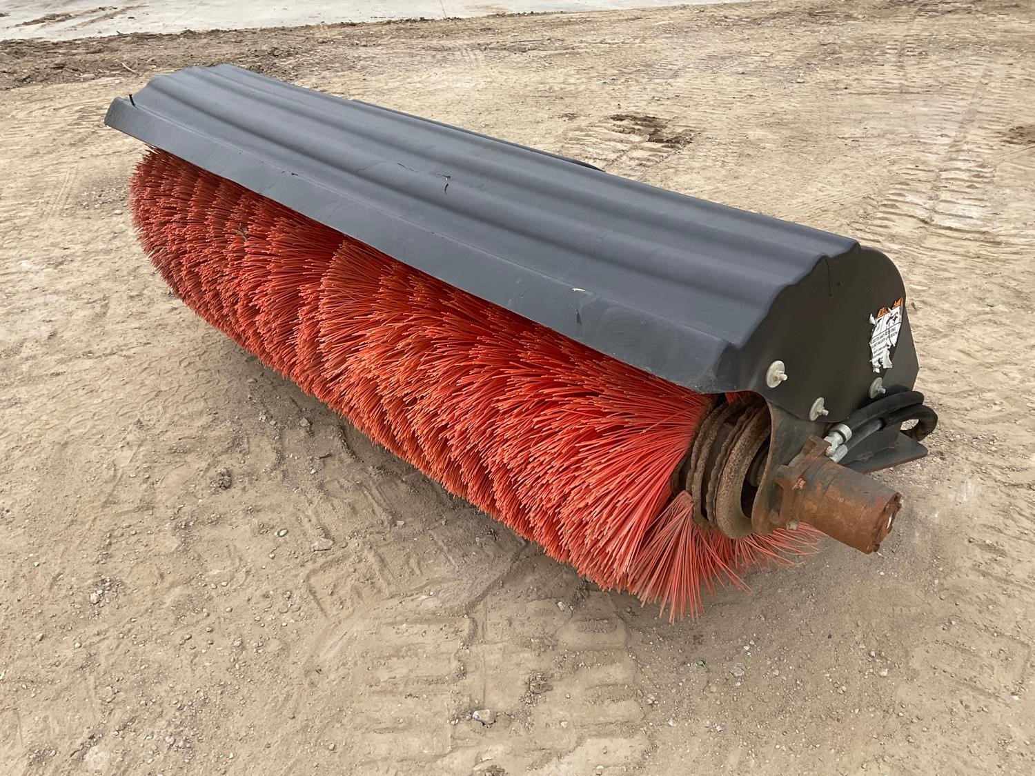 2015 Bobcat 84” Hydraulic Angled Broom Skid Steer Attachment Bigiron