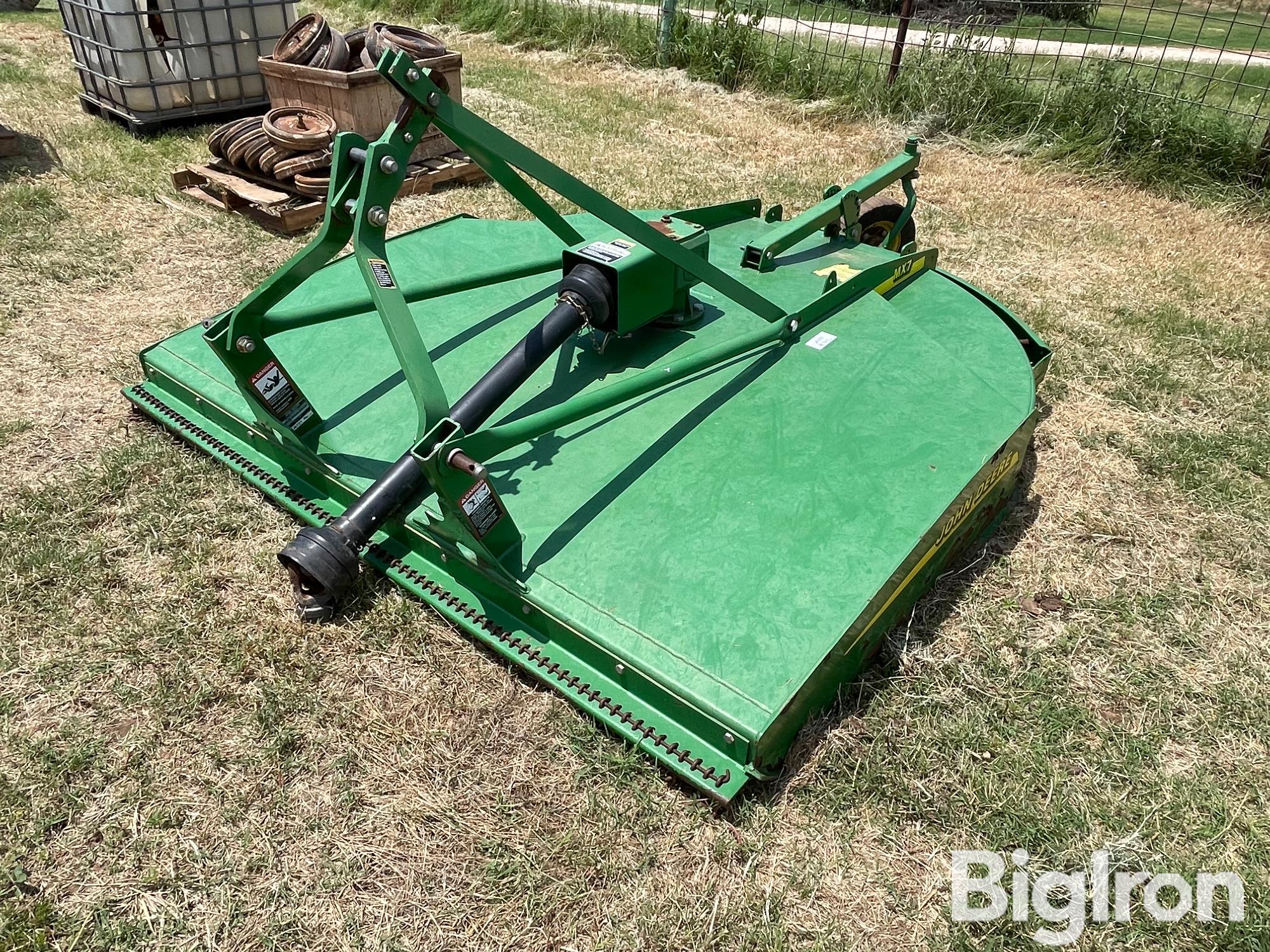 2013 John Deere MX7 7’ Rotary Mower/Brush Cutter BigIron Auctions