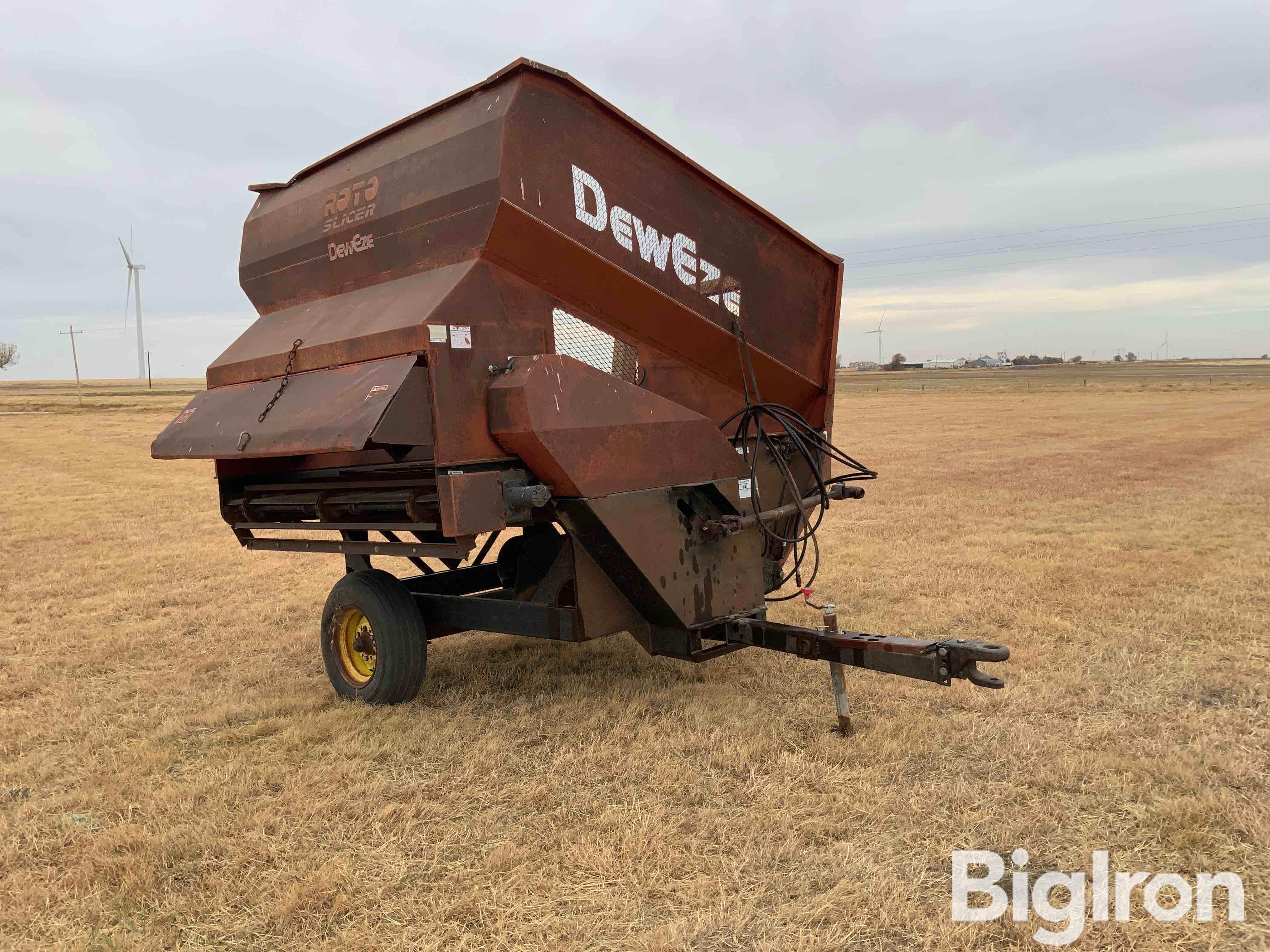 DewEze Roto Slicer Bale Processor BigIron Auctions