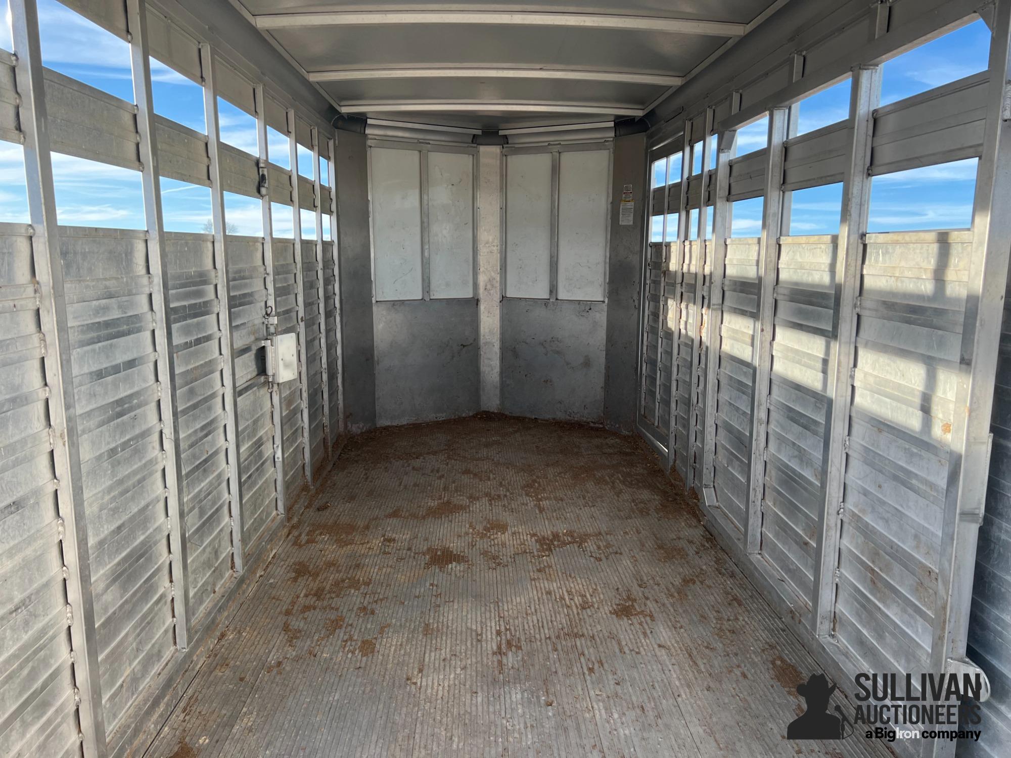 2014 Sundowner Stockman 16' Aluminum Livestock Trailer BigIron Auctions