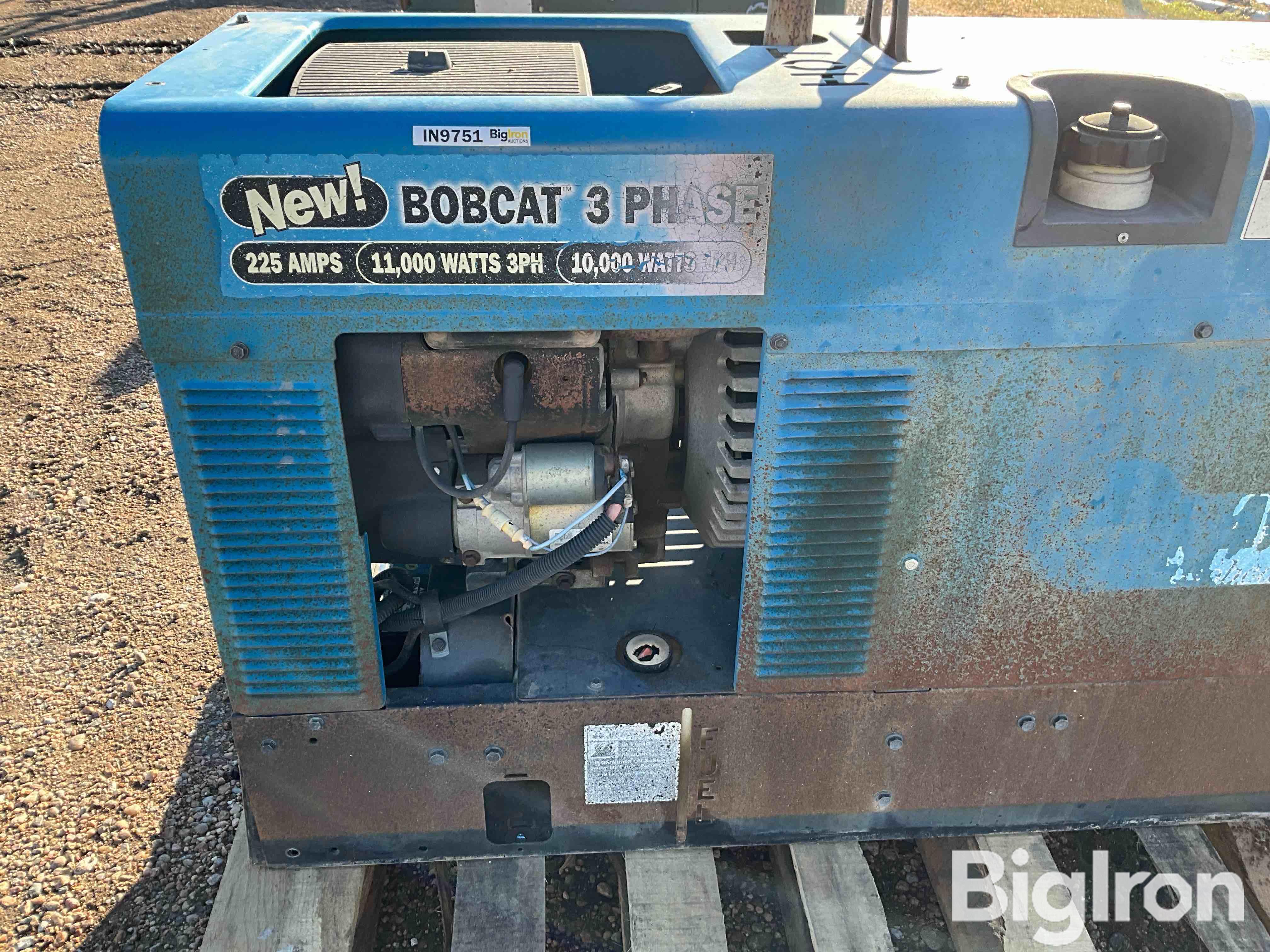 Miller Bobcat 3-Phase Welder/Generator BigIron Auctions