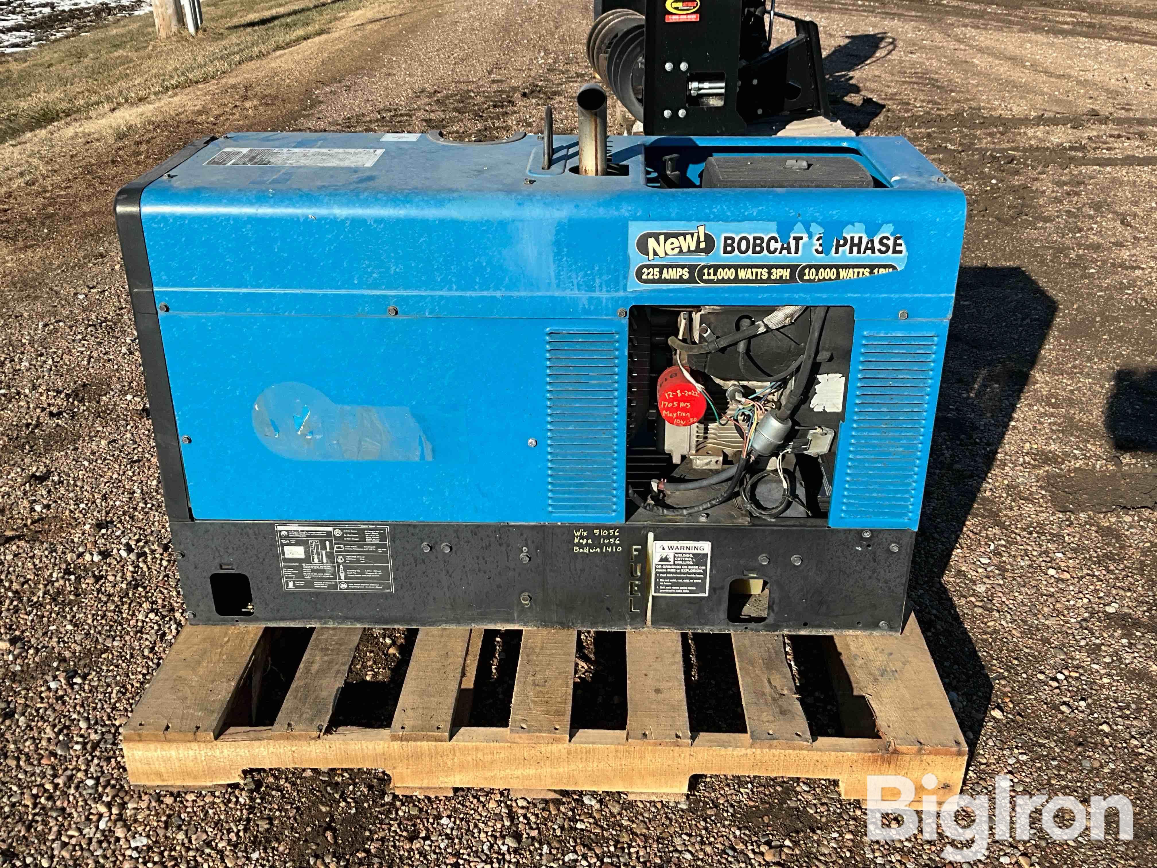 Miller Bobcat 3-Phase Welder/Generator BigIron Auctions