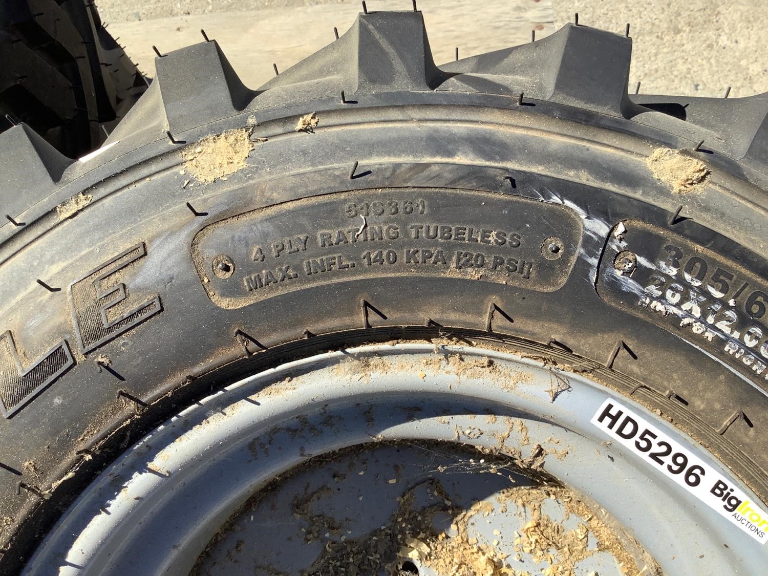 Carlisle 305/60-12 Tires BigIron Auctions