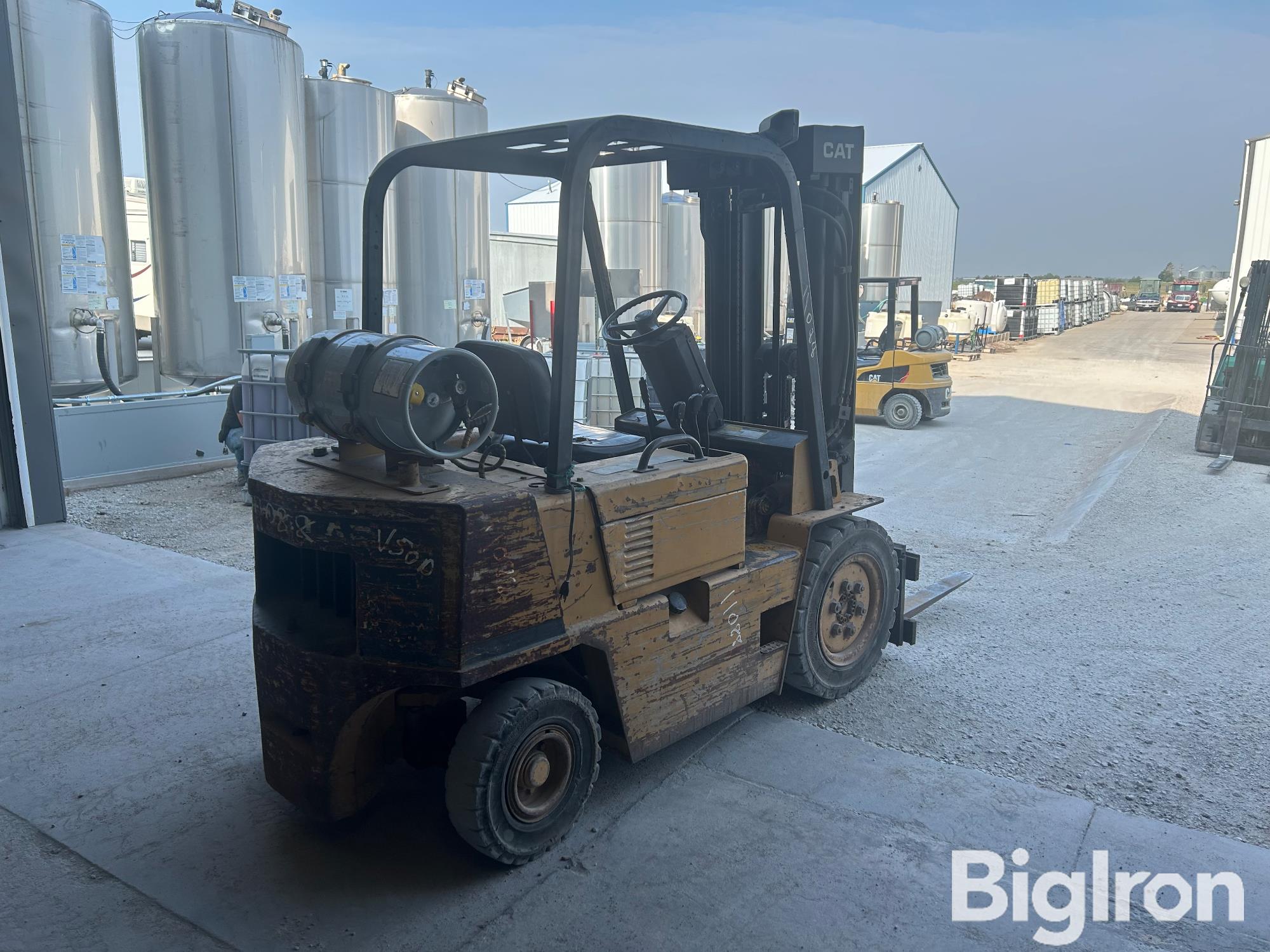 1989 Caterpillar V50D Forklift BigIron Auctions