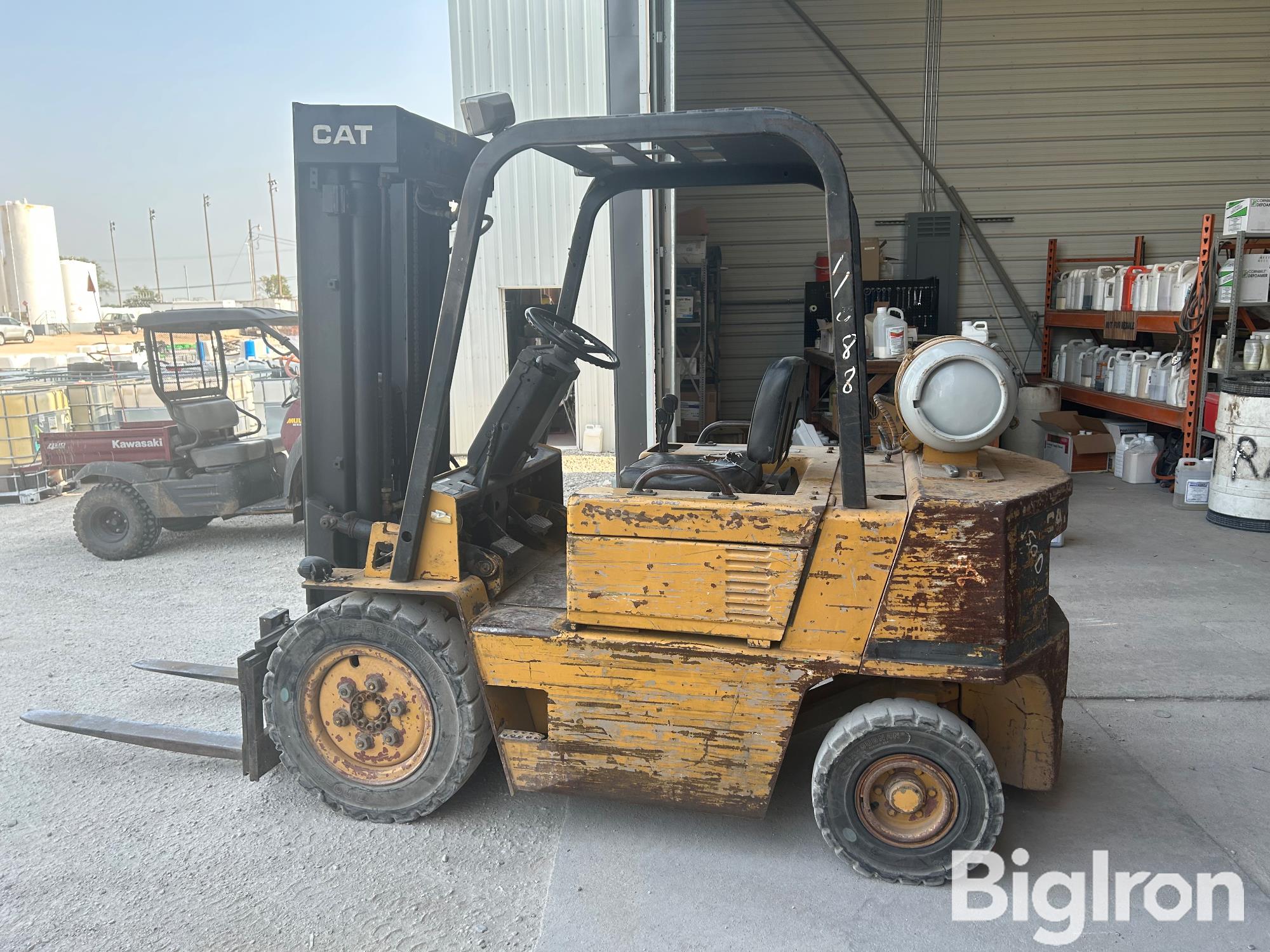 1989 Caterpillar V50D Forklift BigIron Auctions