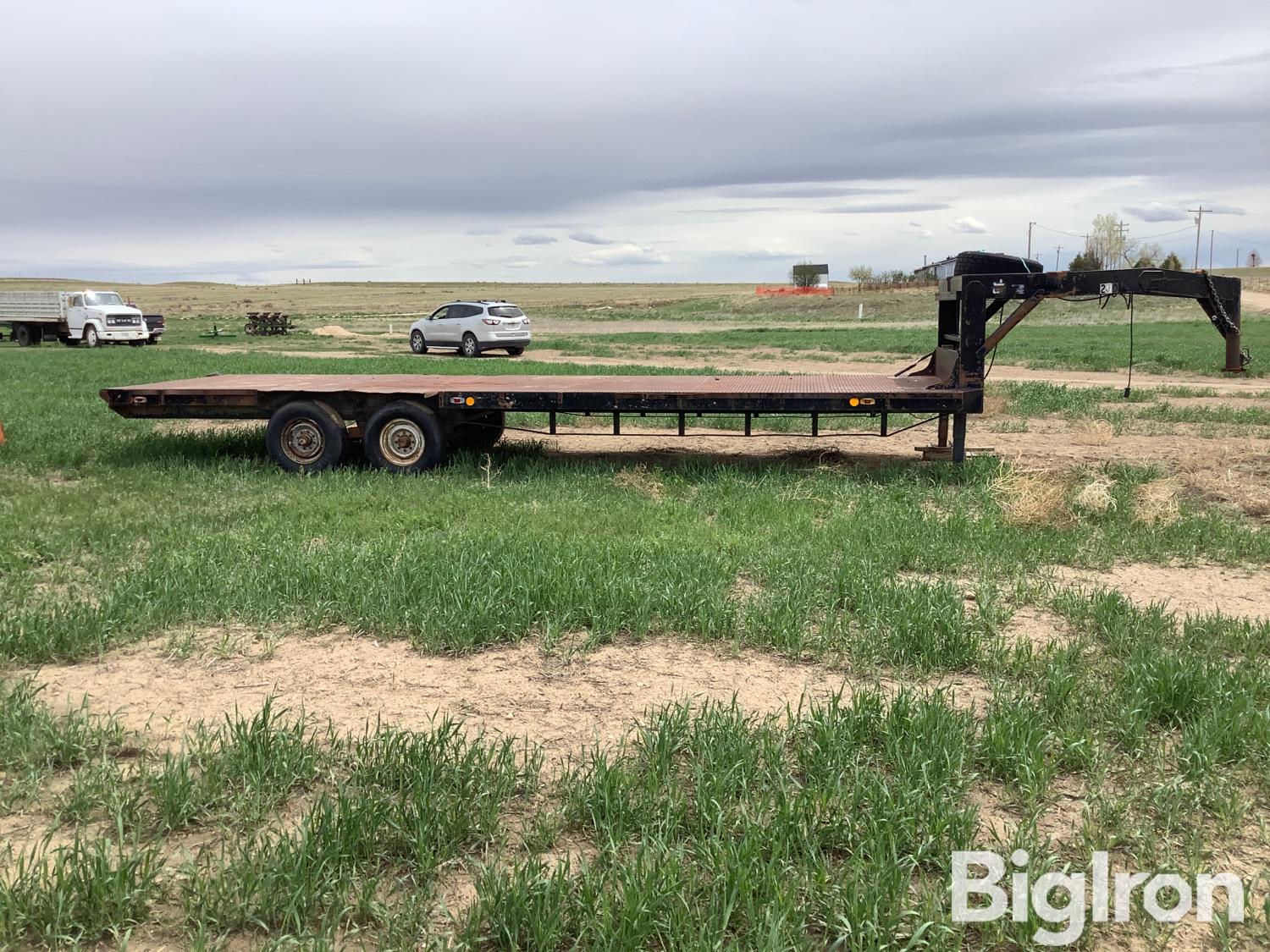 2011 Custom Built T/A Gooseneck Flatbed Trailer BigIron Auctions