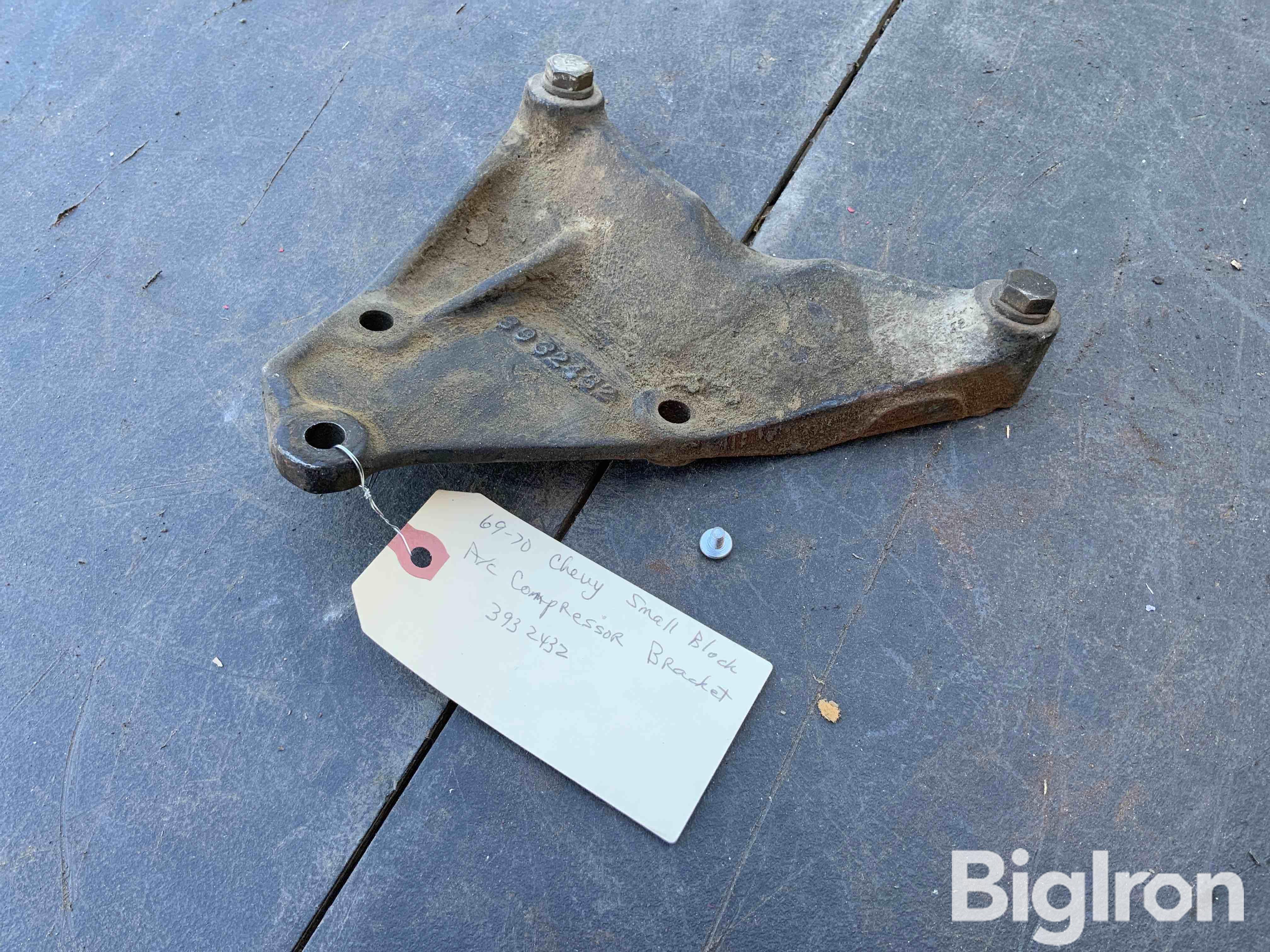 1969-70 Chevrolet A/C Compressor Bracket BigIron Auctions