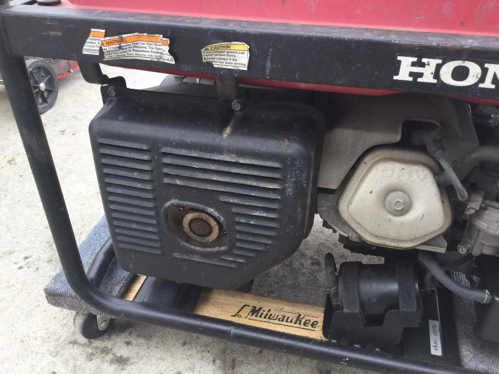 Honda EM6500SX Gas Generator BigIron Auctions