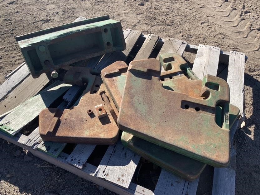 John Deere Front End Weights Bigiron Auctions 9074