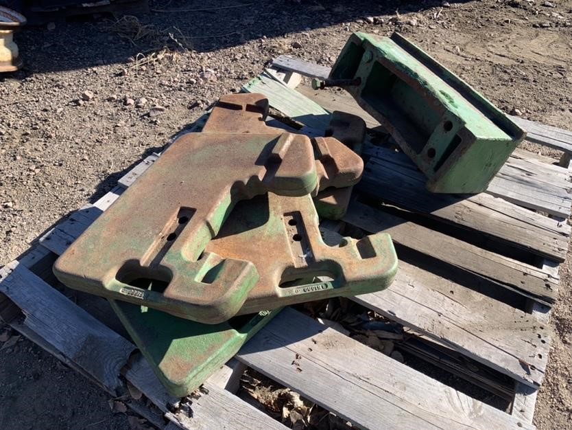 John Deere Front End Weights Bigiron Auctions 5561