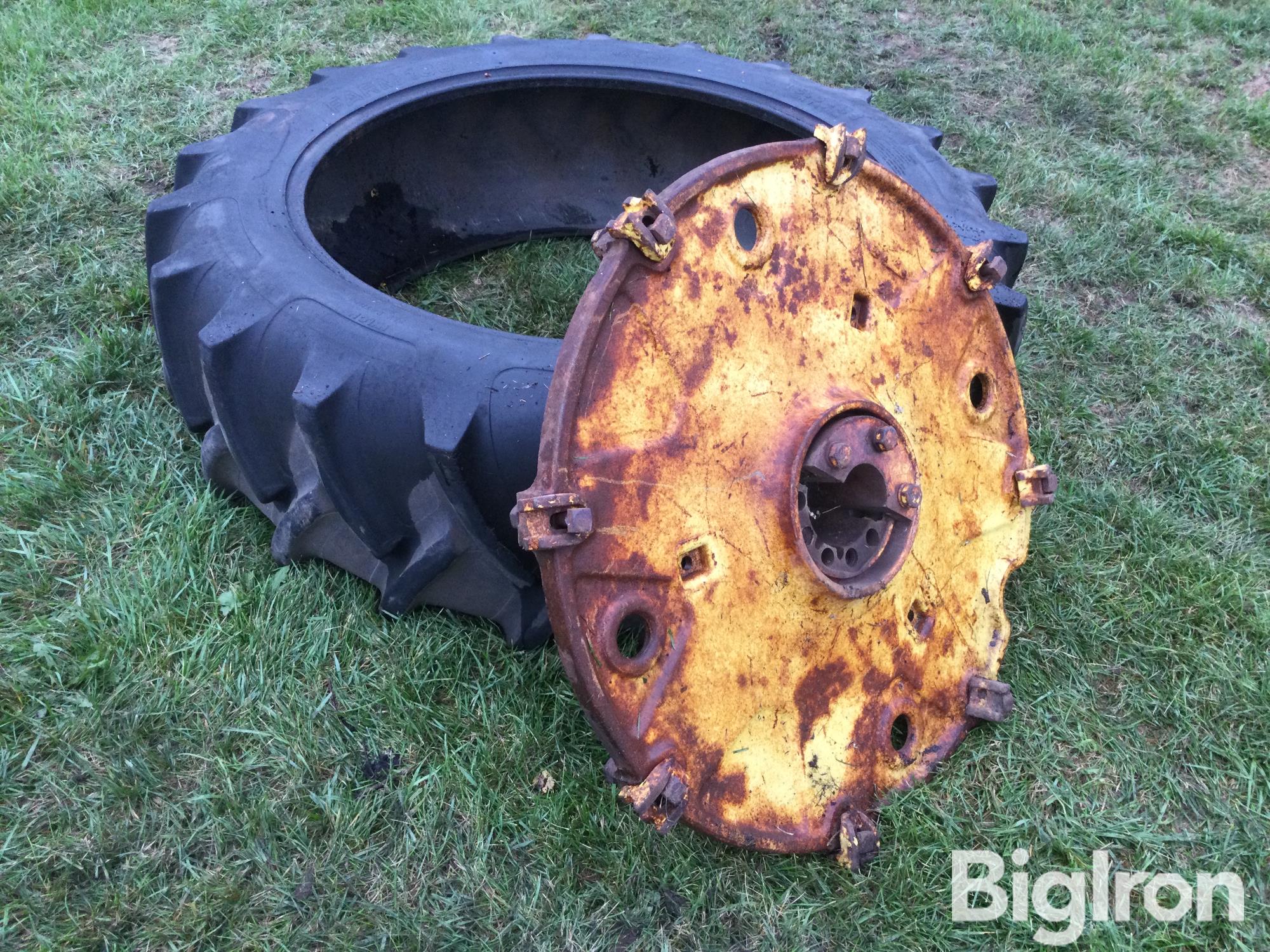 John Deere Wheel Center & 15.5-38 Tire BigIron Auctions