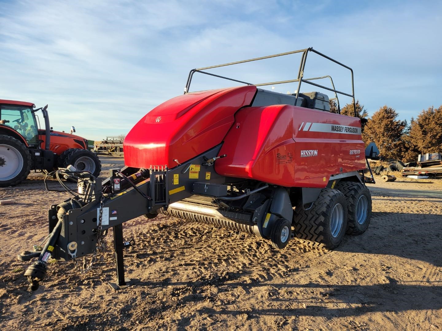 19 Massey Ferguson Hesston 2270xd Big Square Baler Bigiron Auctions