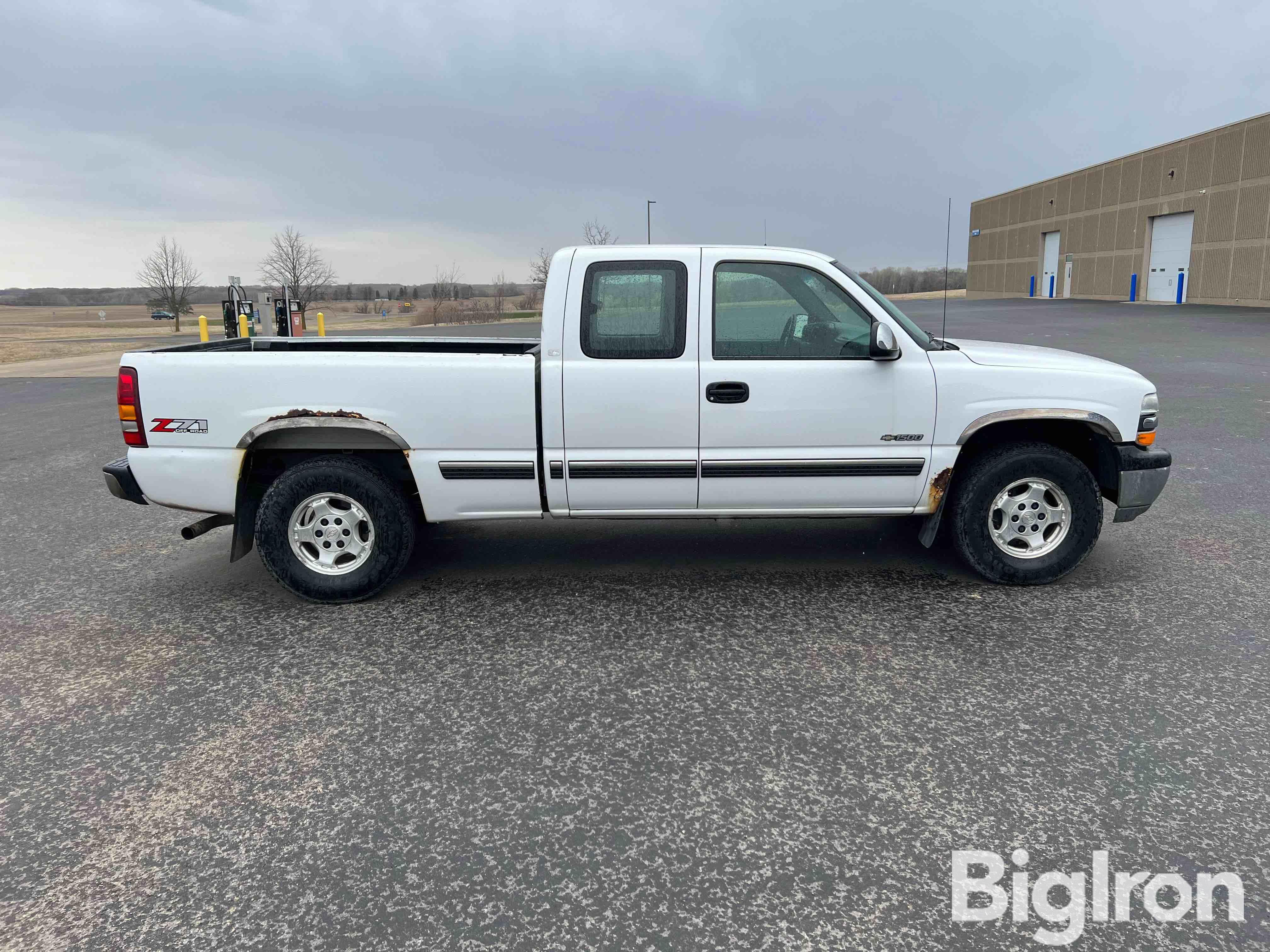 2002 Chevrolet Silverado 1500 4x4 Extended Cab Pickup Bigiron Auctions