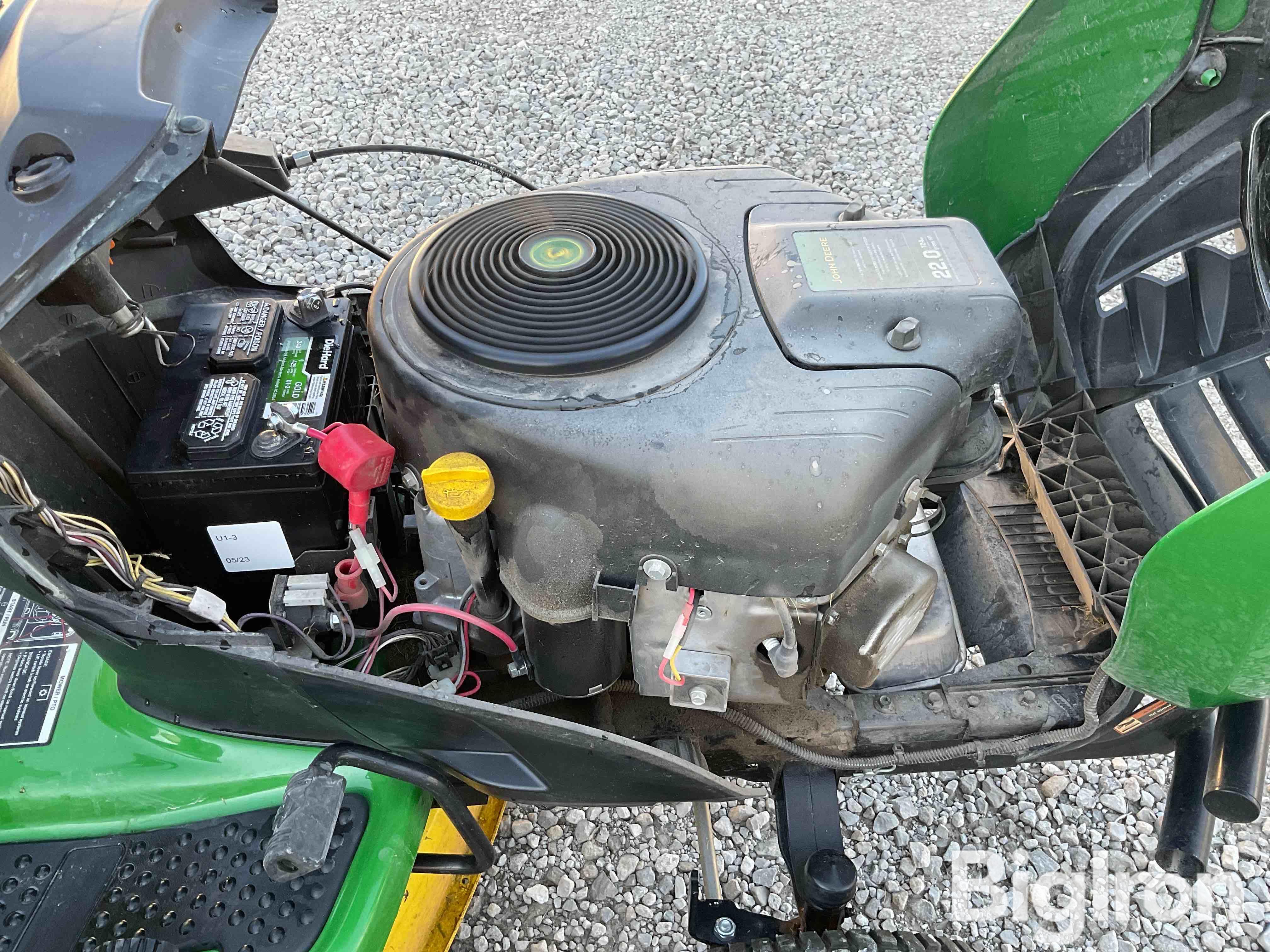 2017 John Deere D130 Lawn Tractor BigIron Auctions