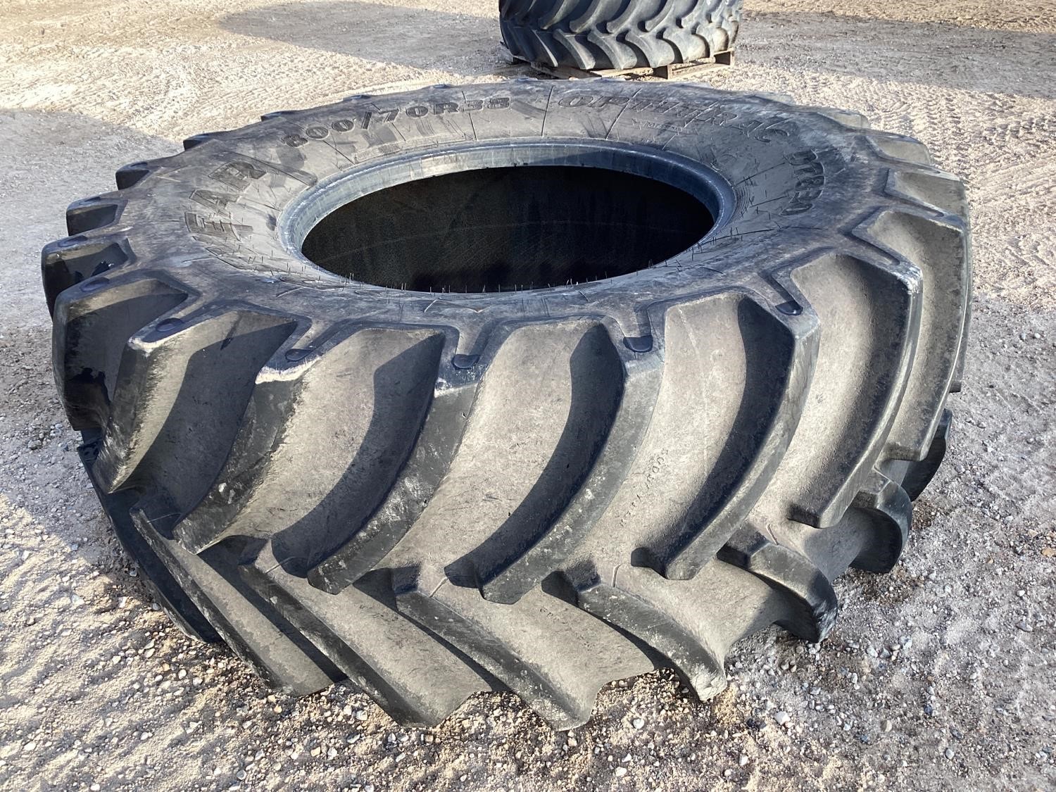 Goodyear Optitrac DT830 800/70R38 Tire BigIron Auctions