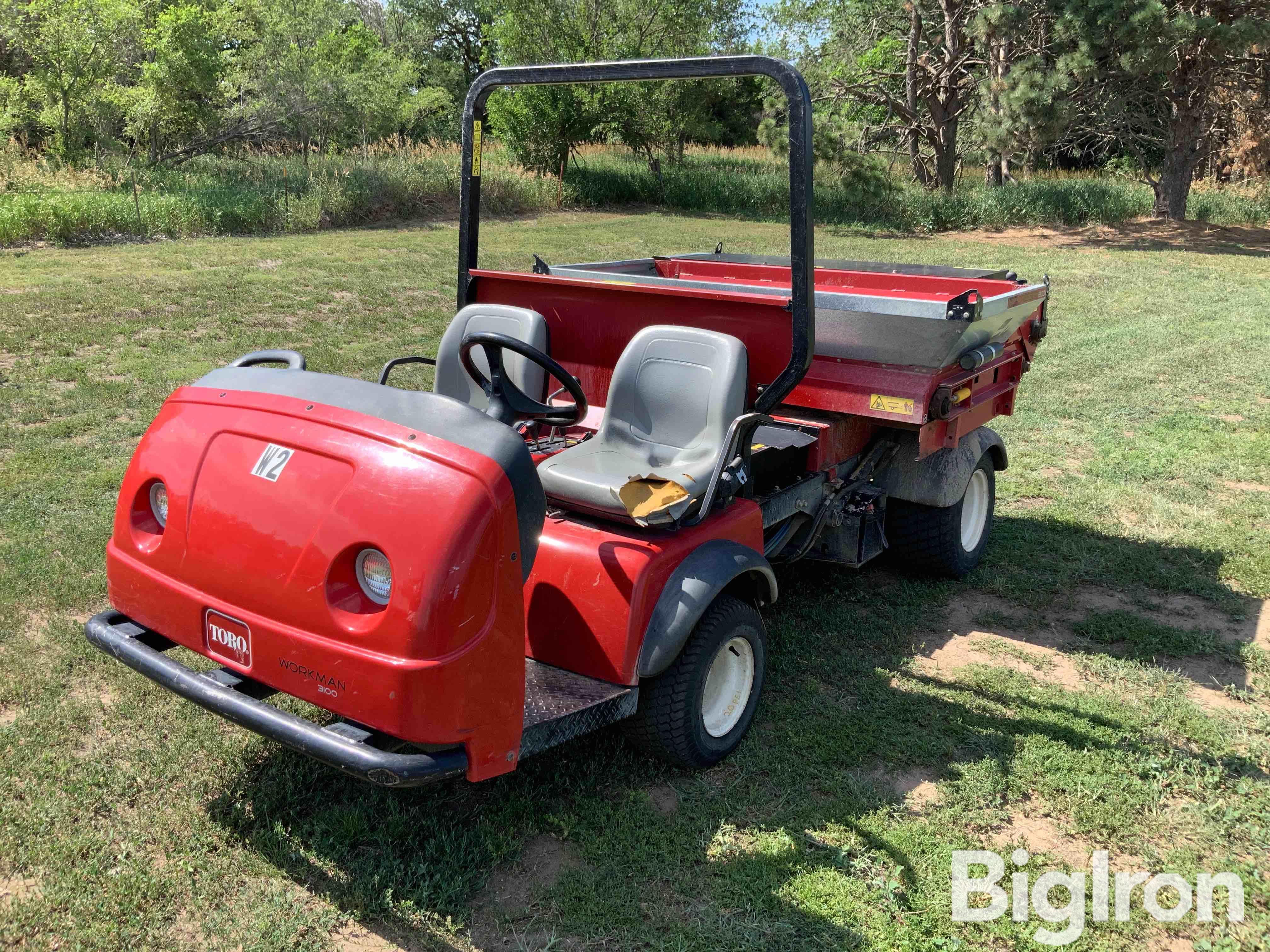 Toro Workman 3100 W/1800 Top Dresser BigIron Auctions