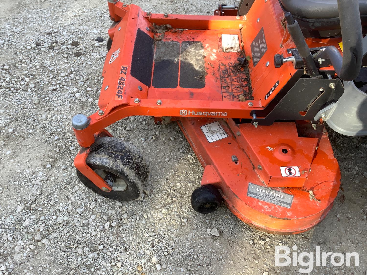 Husqvarna RZ4824F Zero Turn Mower BigIron Auctions